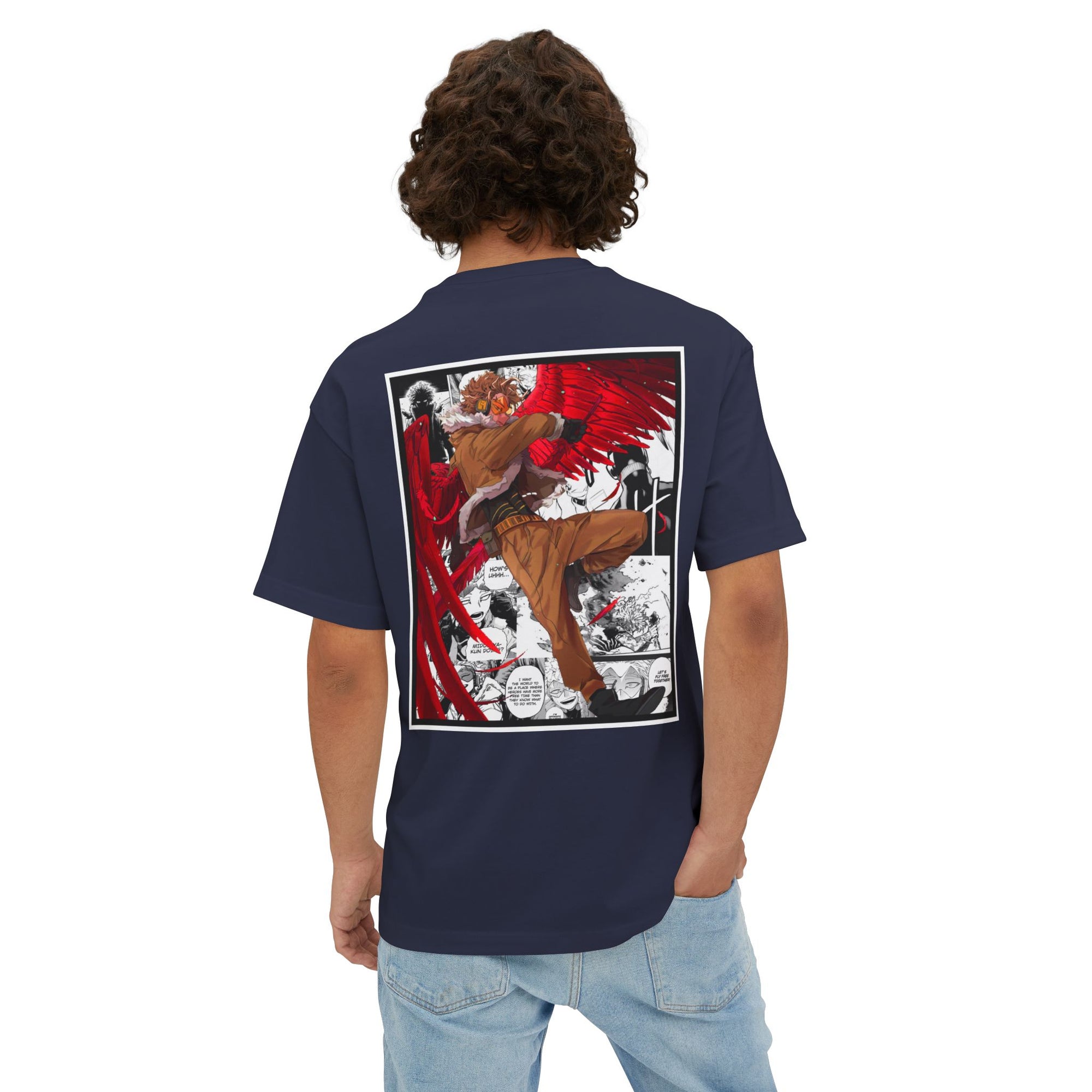 Keigo Takami "Hawks" (My Hero Academia) Premium Oversized Tee