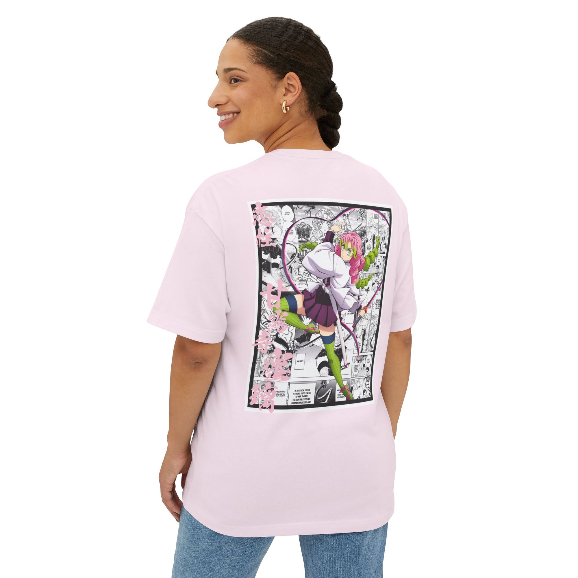Kanroji Mitsuri (DEMON SLAYER) Premium Oversized Tee