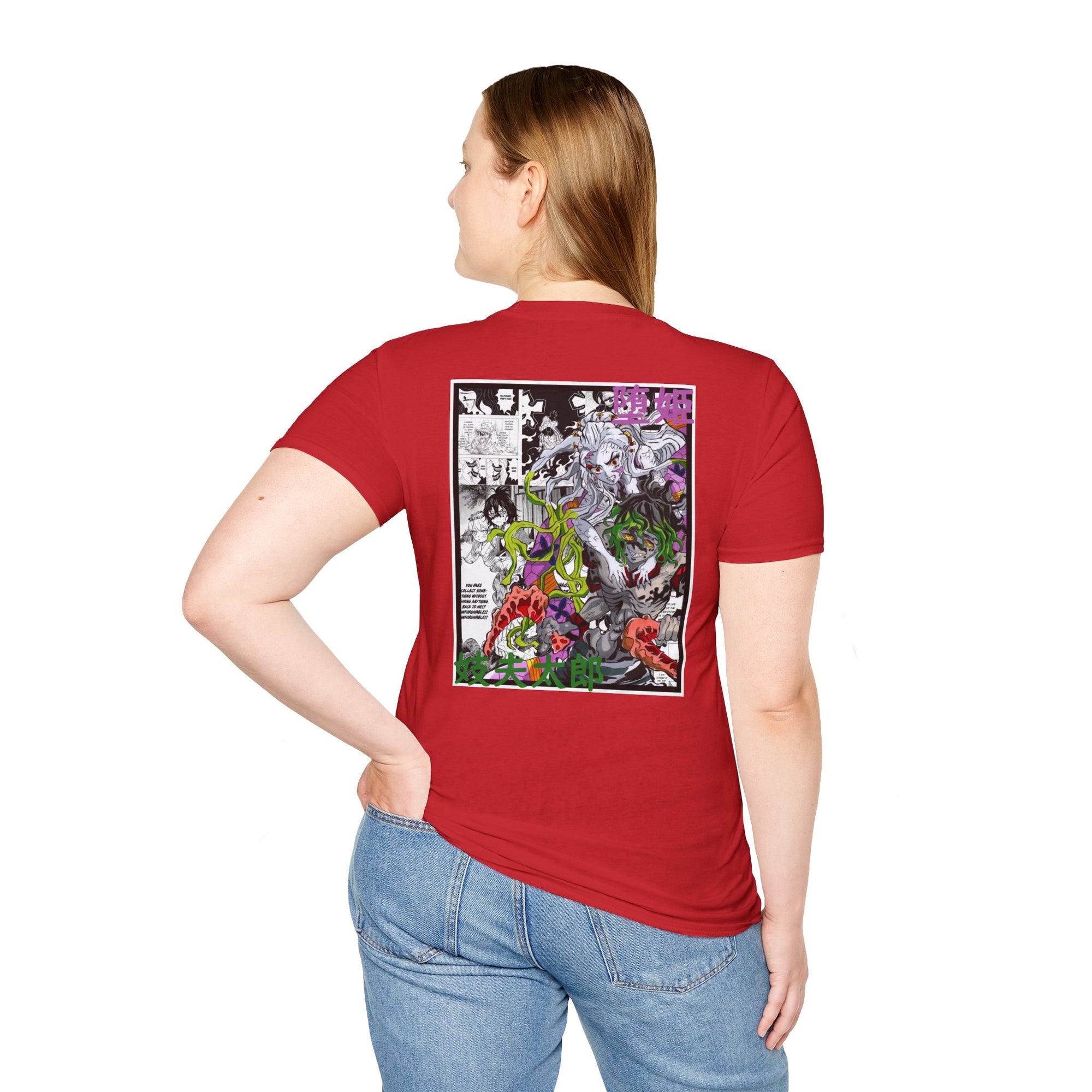 Camiseta informal Gyutaro y Daki (DEMON SLAYER)