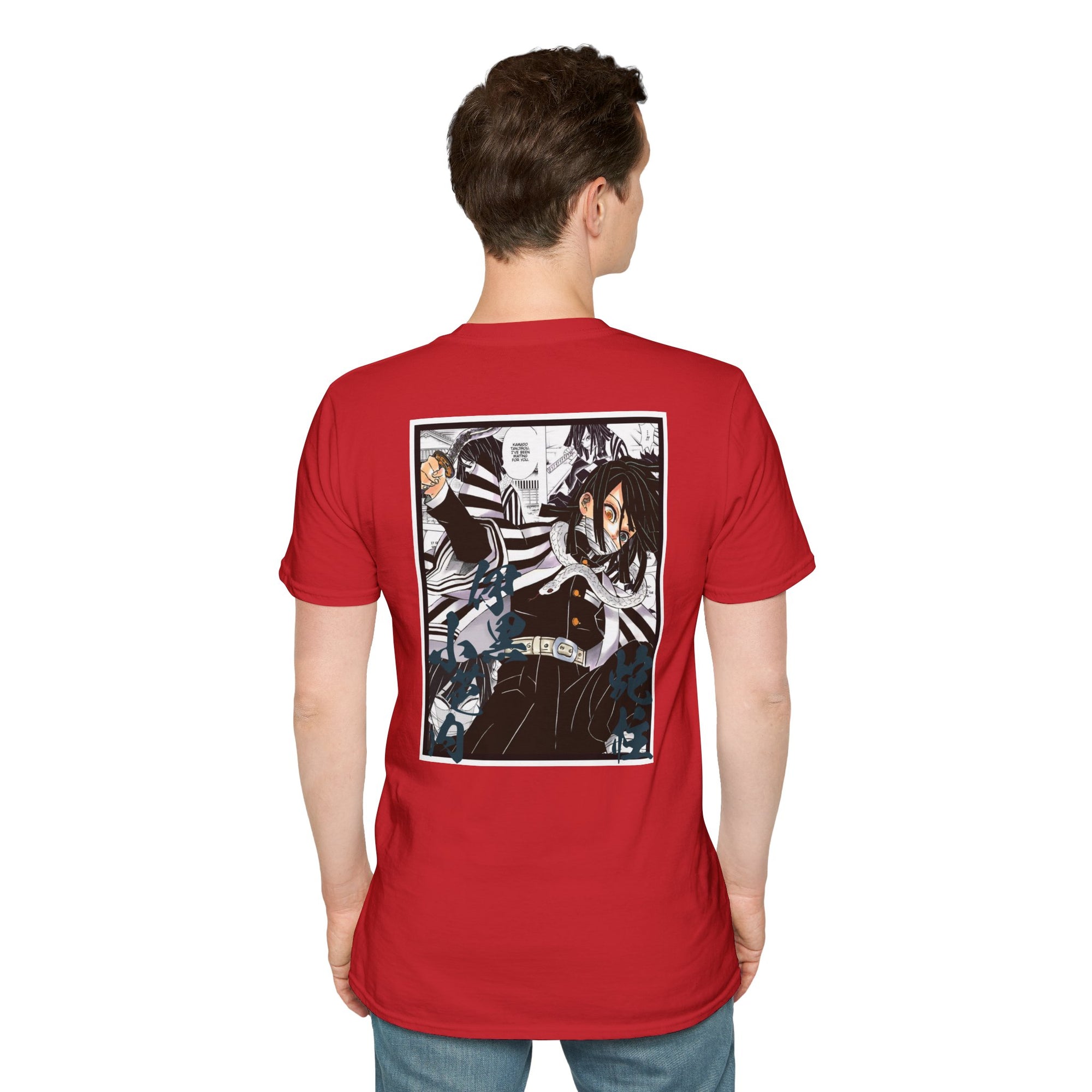 Camiseta informal Obanai Iguro (DEMON SLAYER)