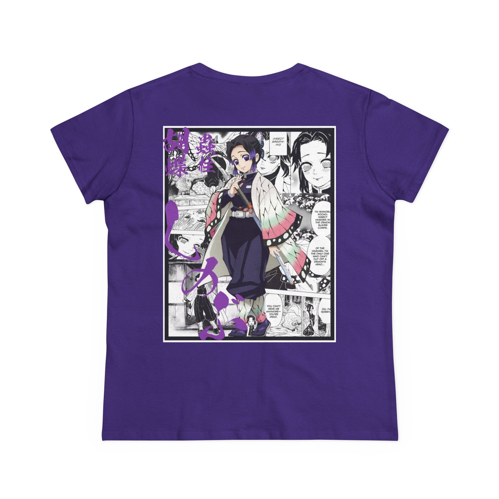 Camiseta de mujer Shinobu Kochō (DEMON SLAYER)