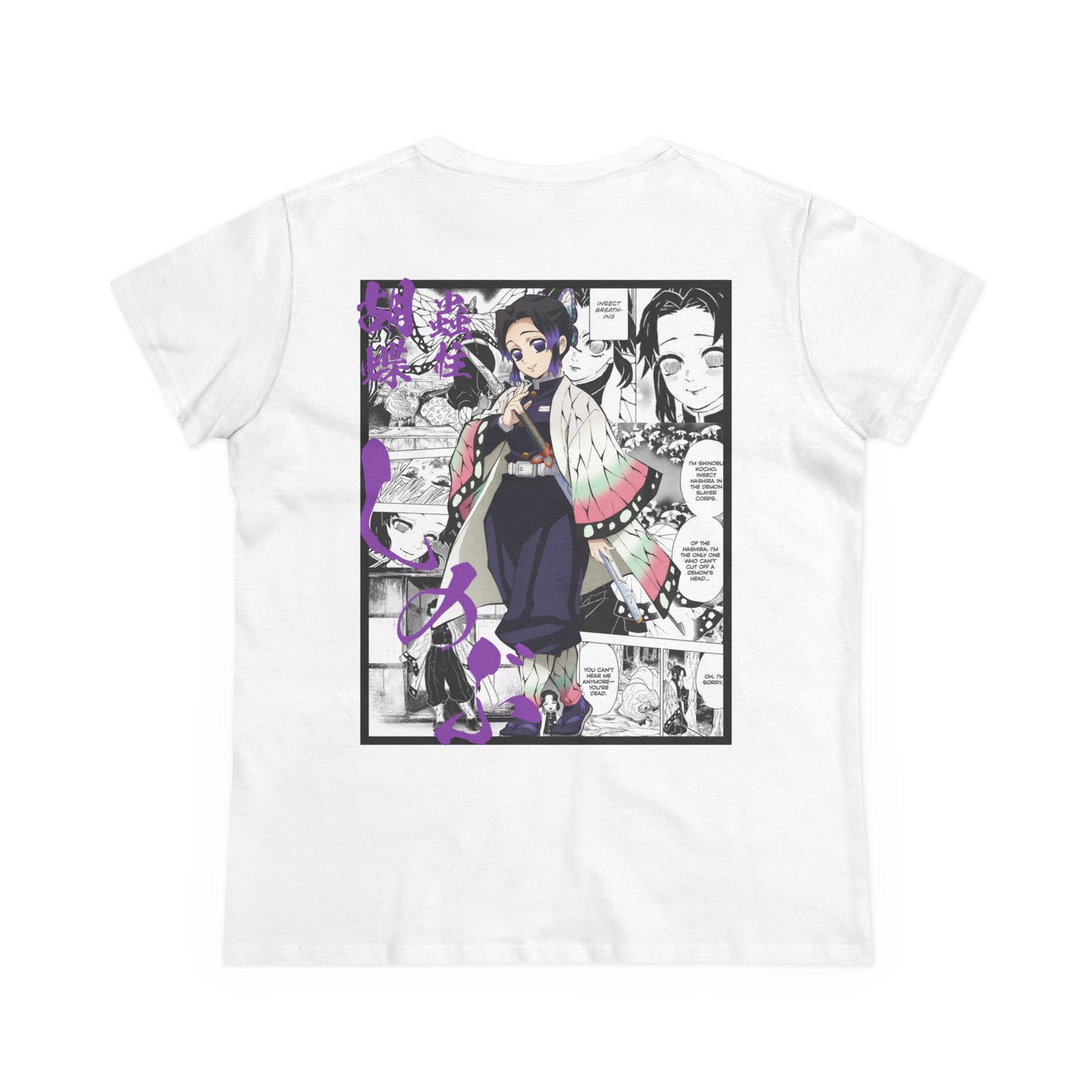 Camiseta de mujer Shinobu Kochō (DEMON SLAYER)
