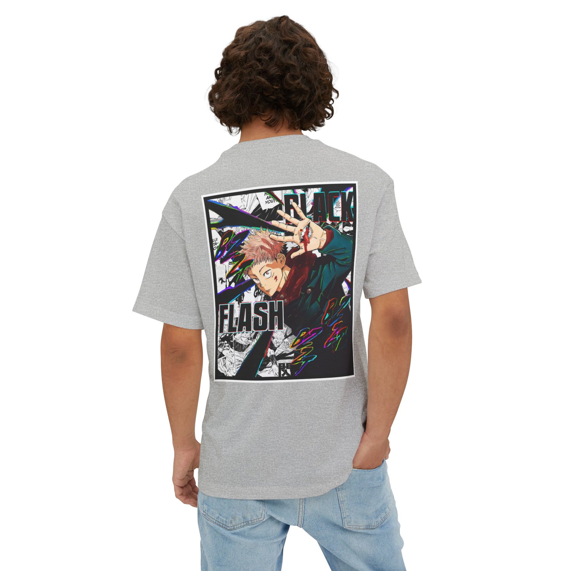 Camiseta extragrande Yuji Itadori (JUJUTSU KAISEN)
