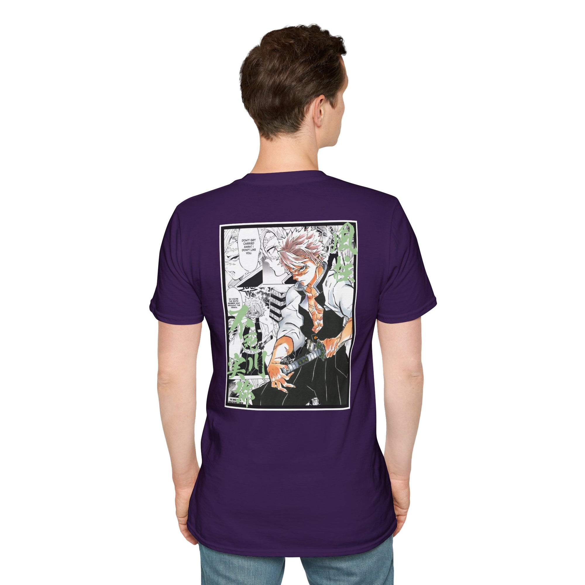Camiseta informal Sanemi Shinazugawa (DEMON SLAYER)