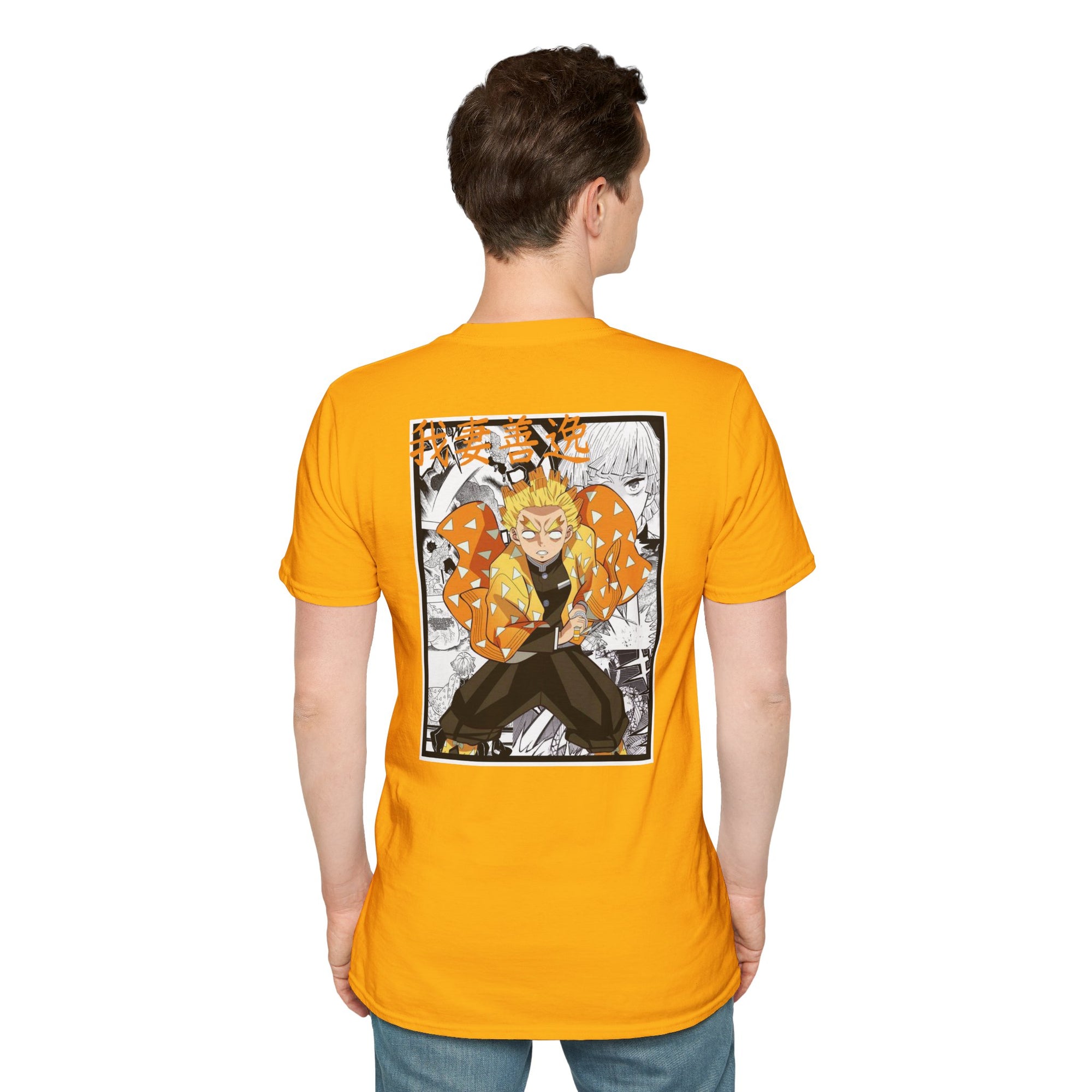 Camiseta informal Zenitsu Agatsuma (DEMON SLAYER)