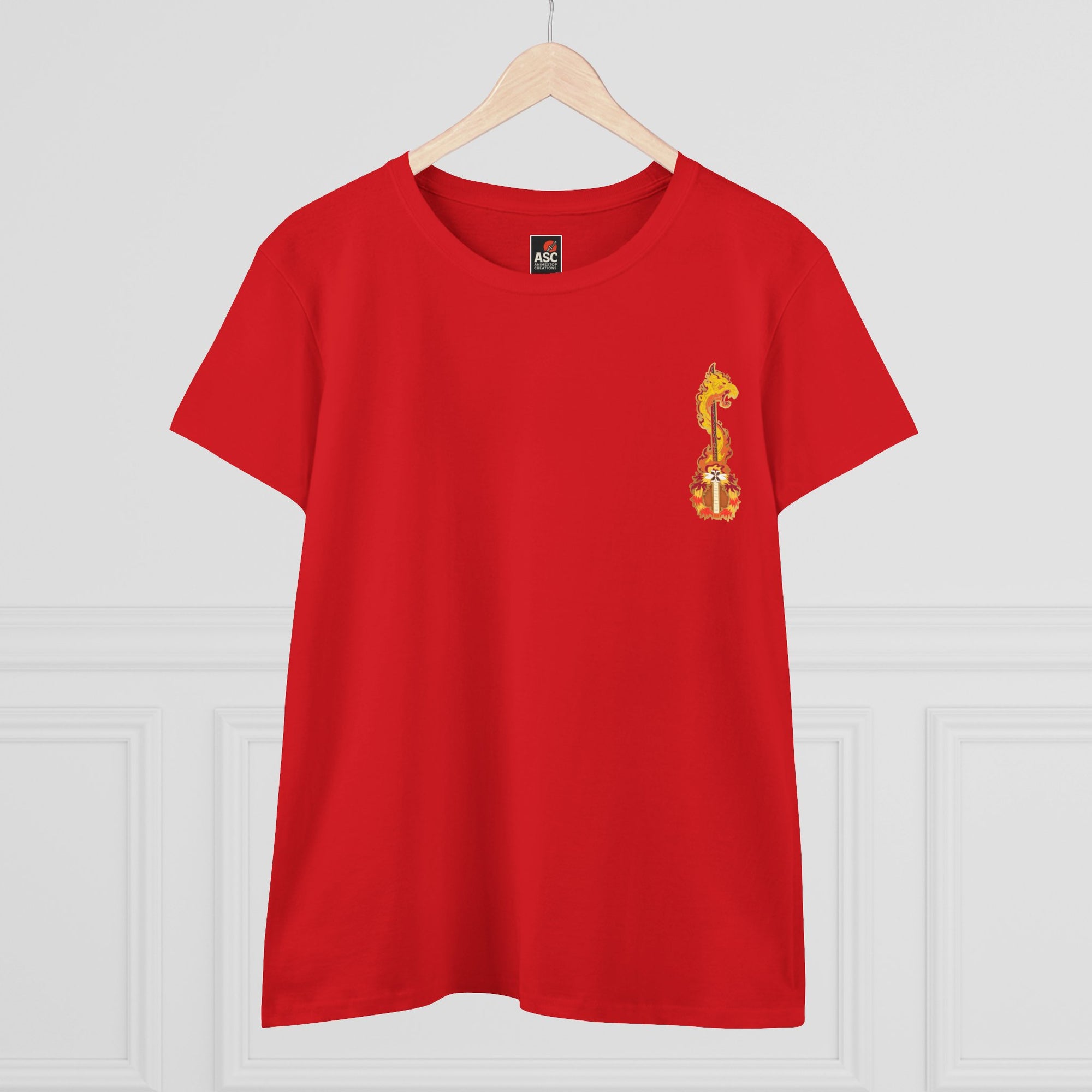 Camiseta de mujer Kyojuro Rengoku (DEMON SLAYER)