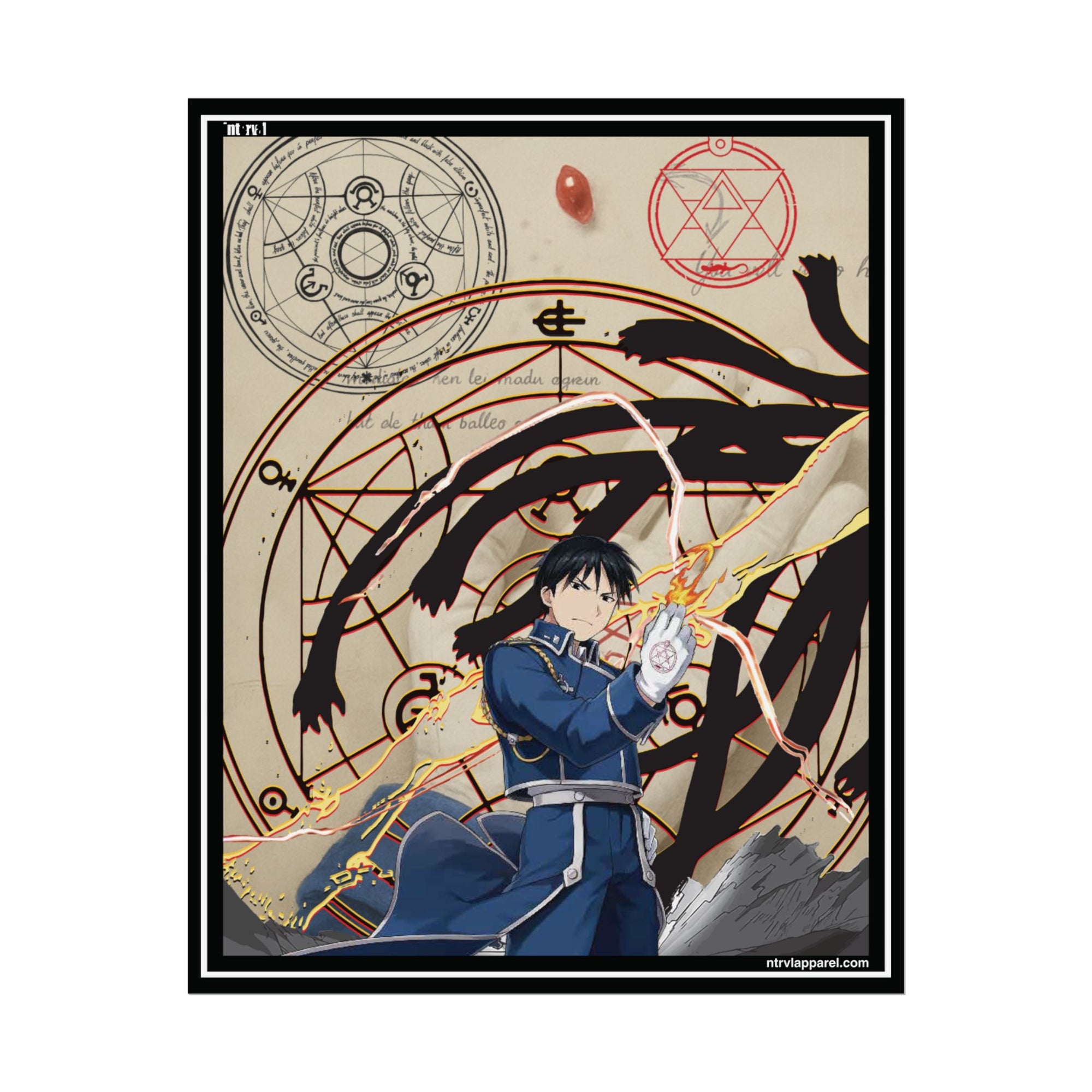 Roy Mustang (Fullmetal) Poster
