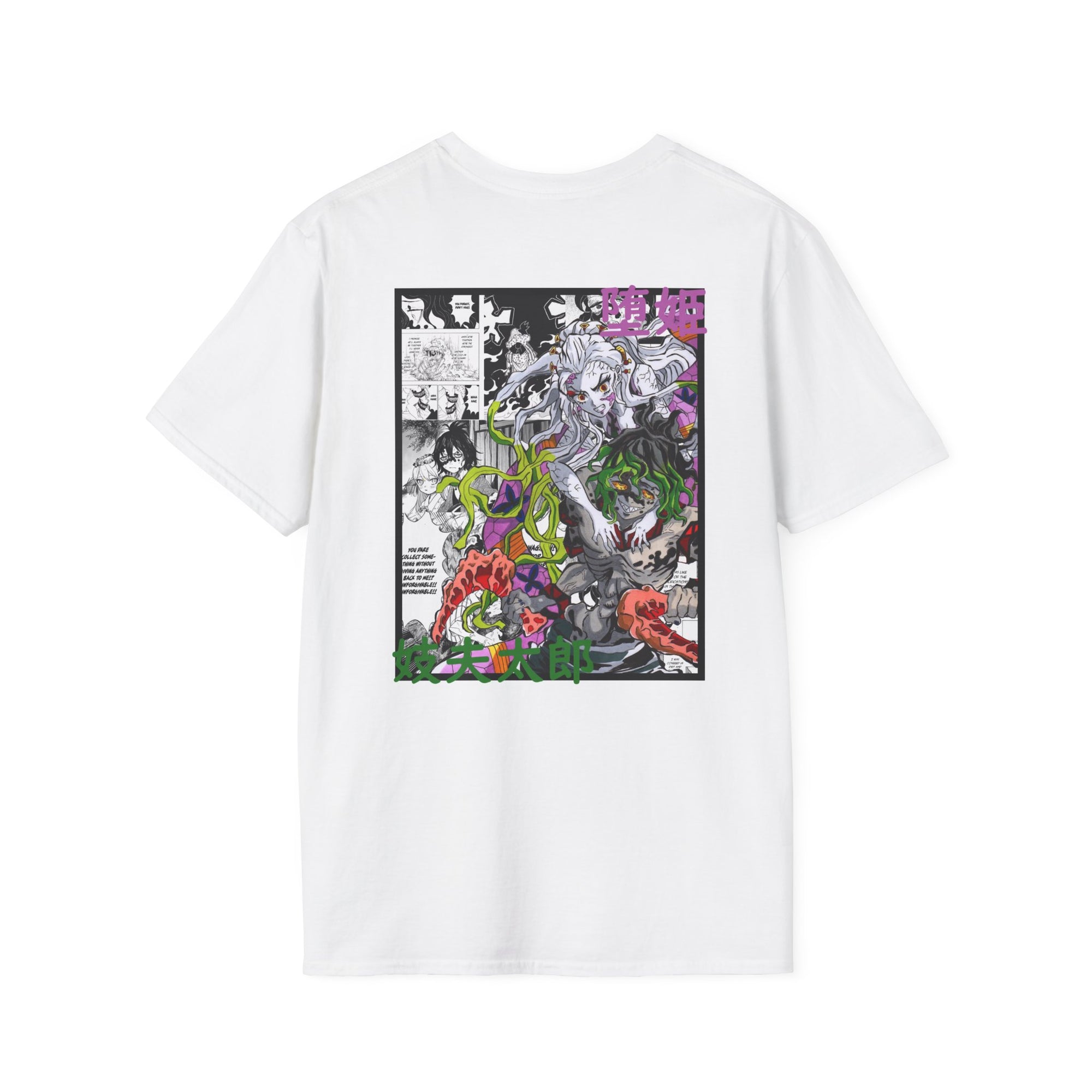 Camiseta informal Gyutaro y Daki (DEMON SLAYER)