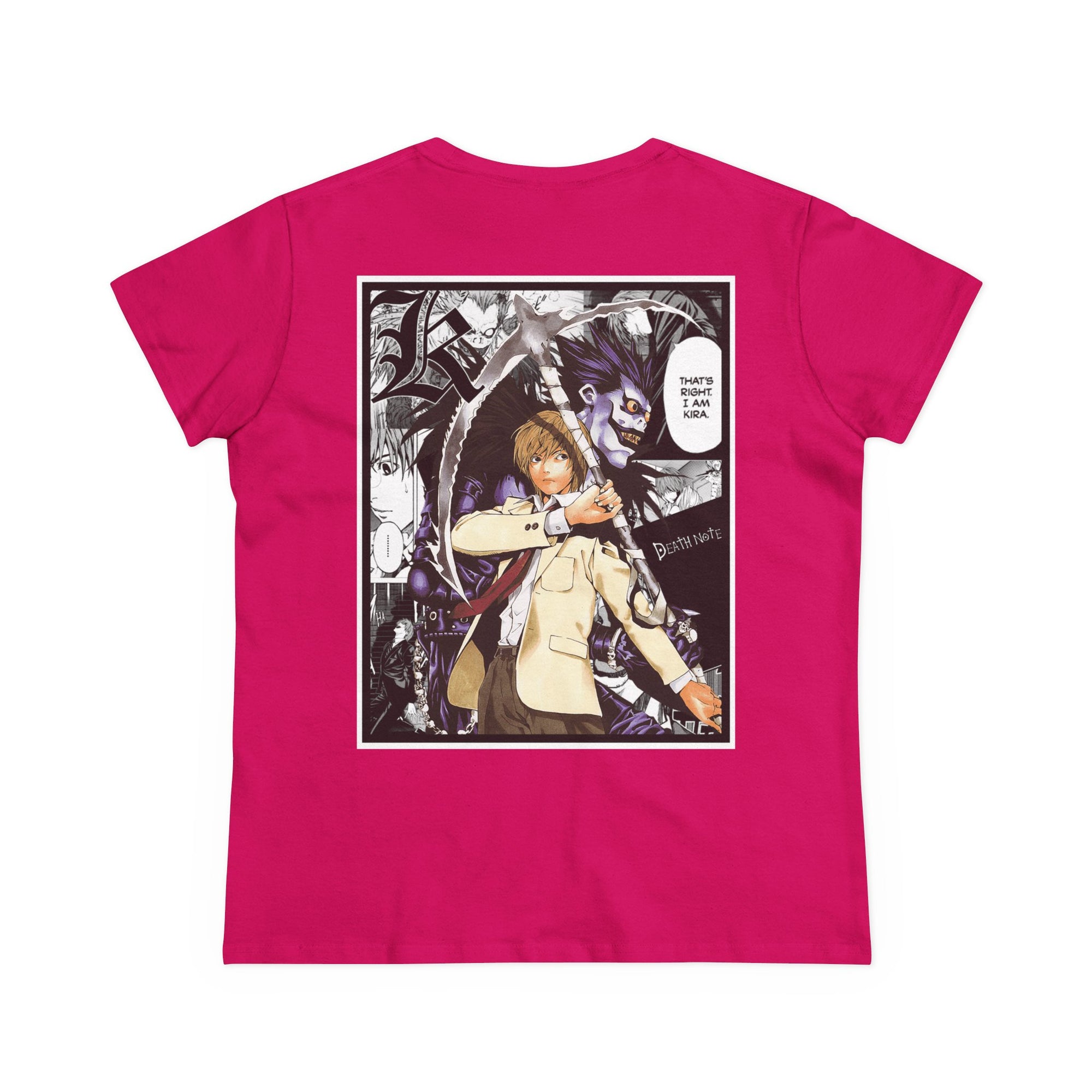 Camiseta de mujer de Light Yagami (DEATH NOTE)