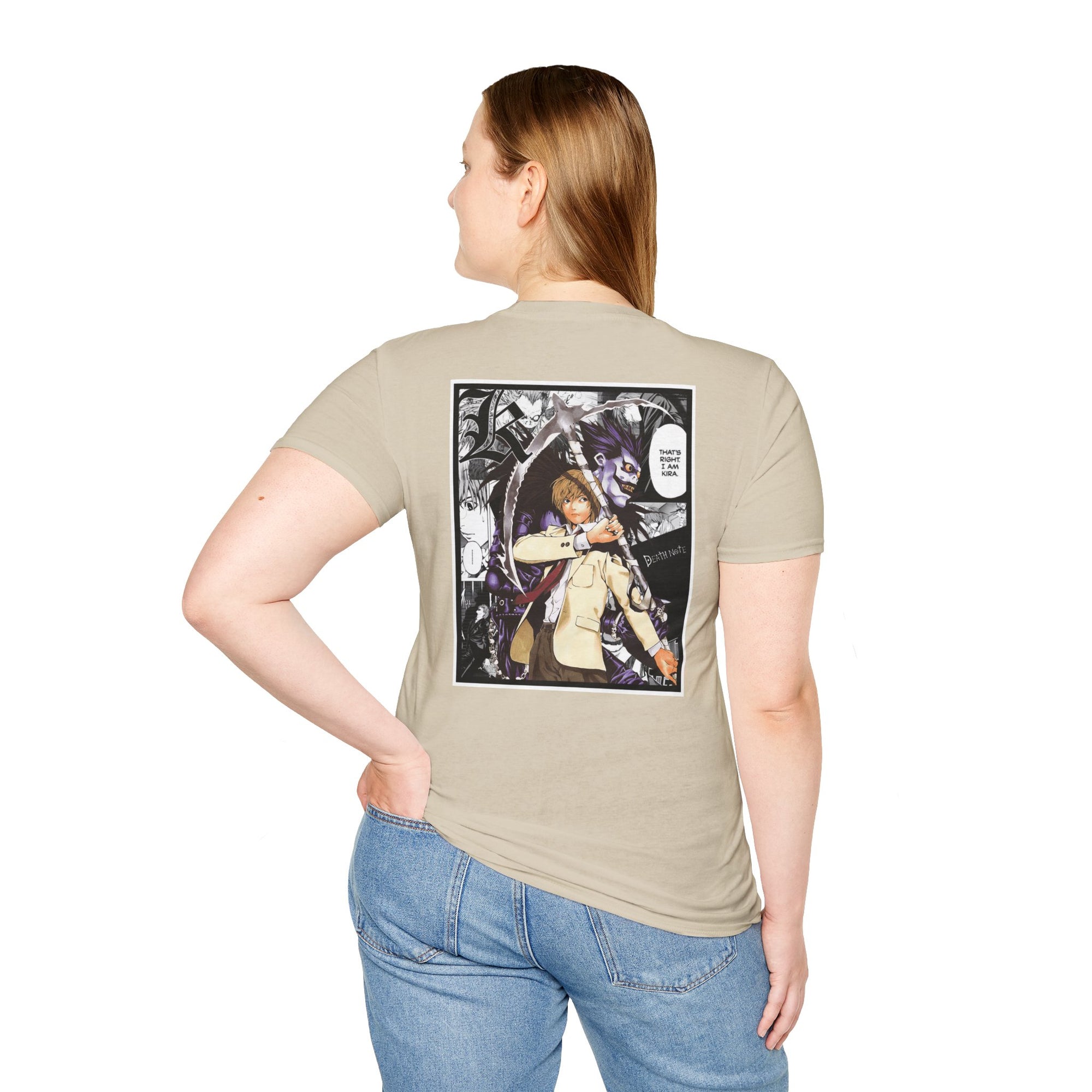 Camiseta informal de Light Yagami (DEATH NOTE)
