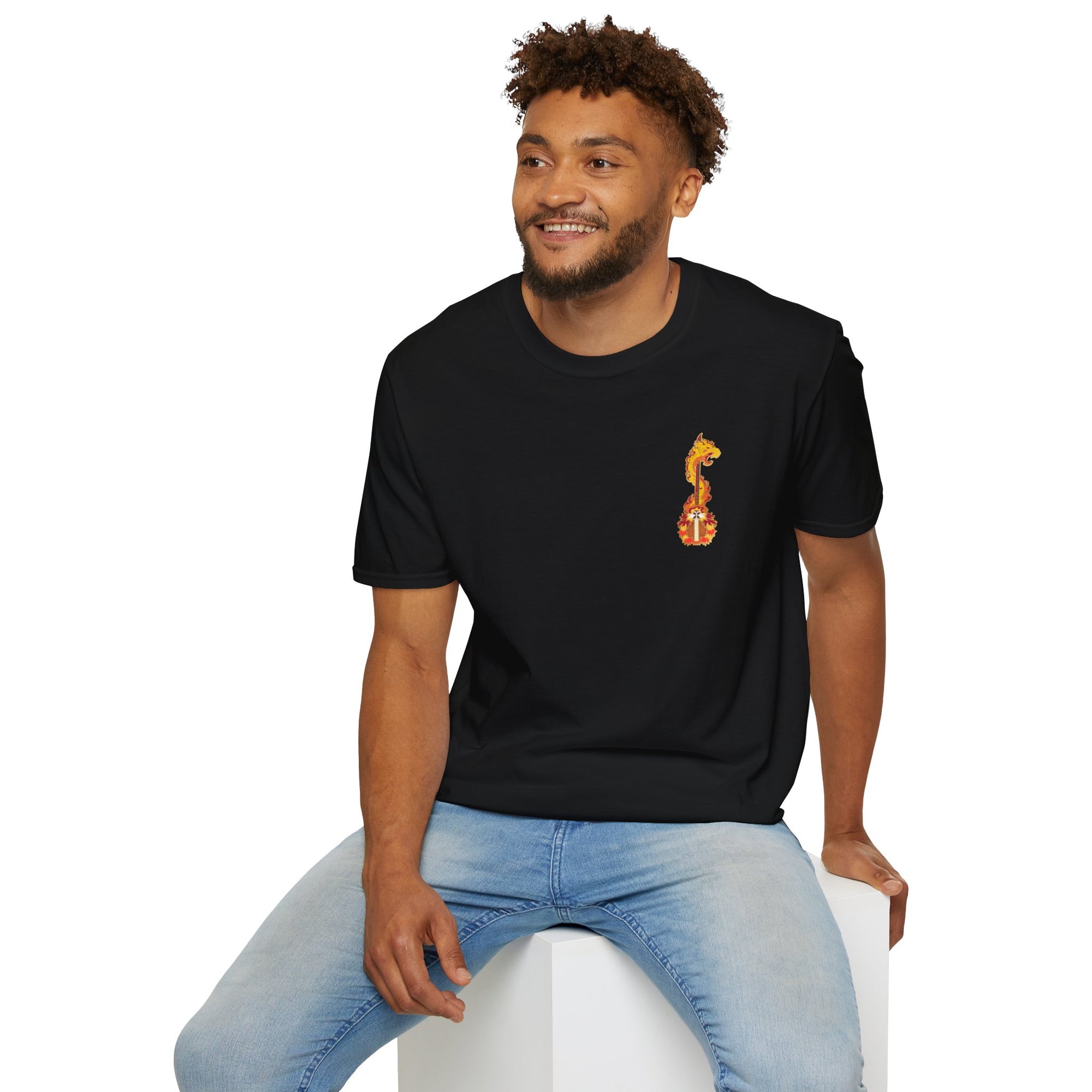 Camiseta informal Kyojuro Rengoku (DEMON SLAYER)