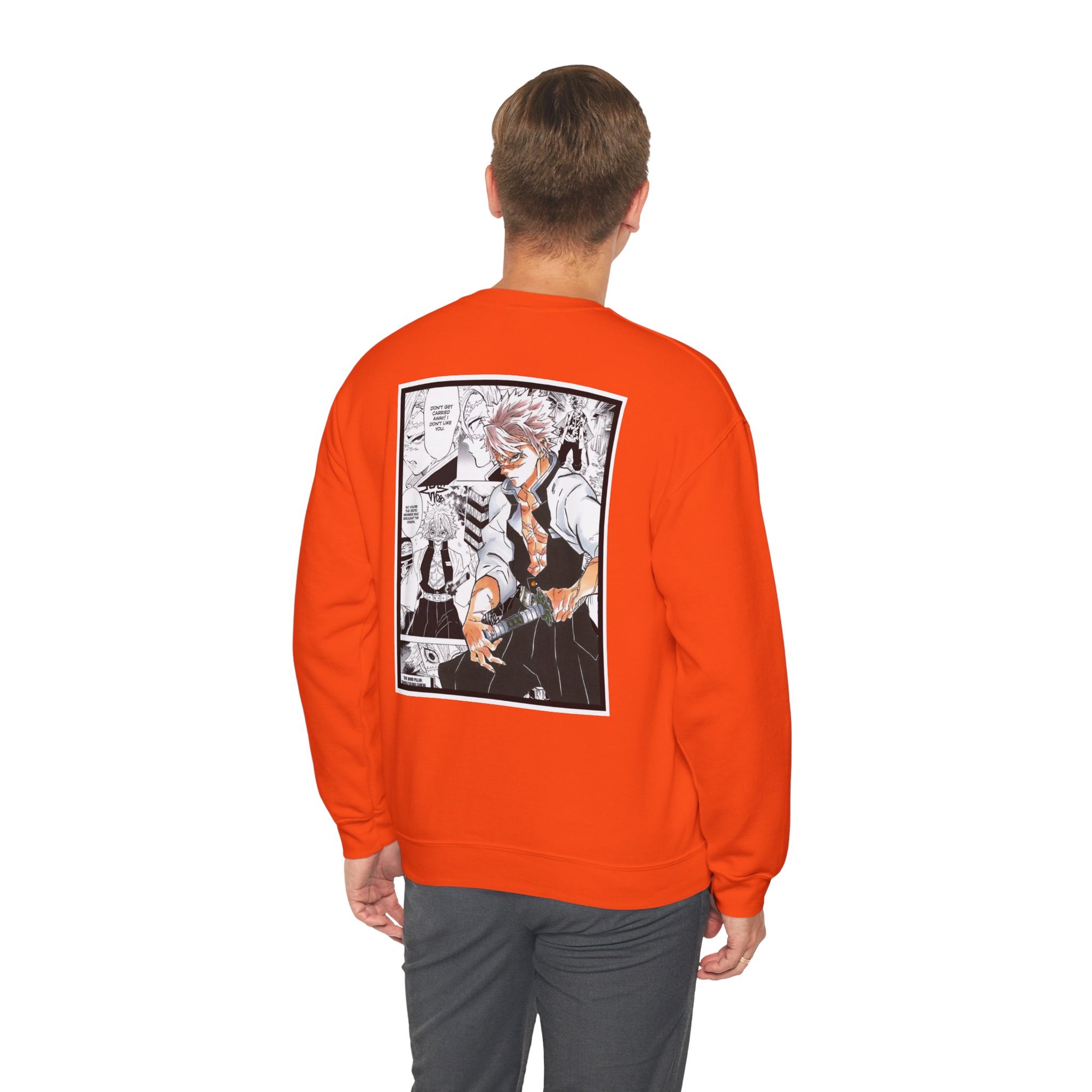 Sudadera con cuello redondo Sanemi Shinazugawa (DEMON SLAYER)