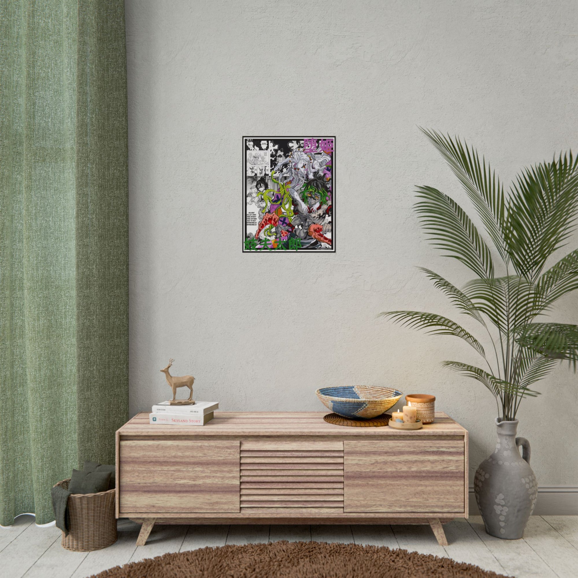 Daki and Gyutaro (Demon Slayer) Poster