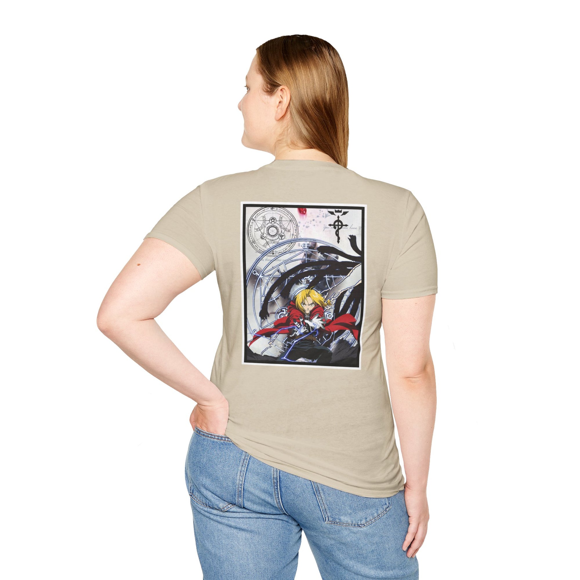 Camiseta informal de Edward Elric (FULLMETAL)