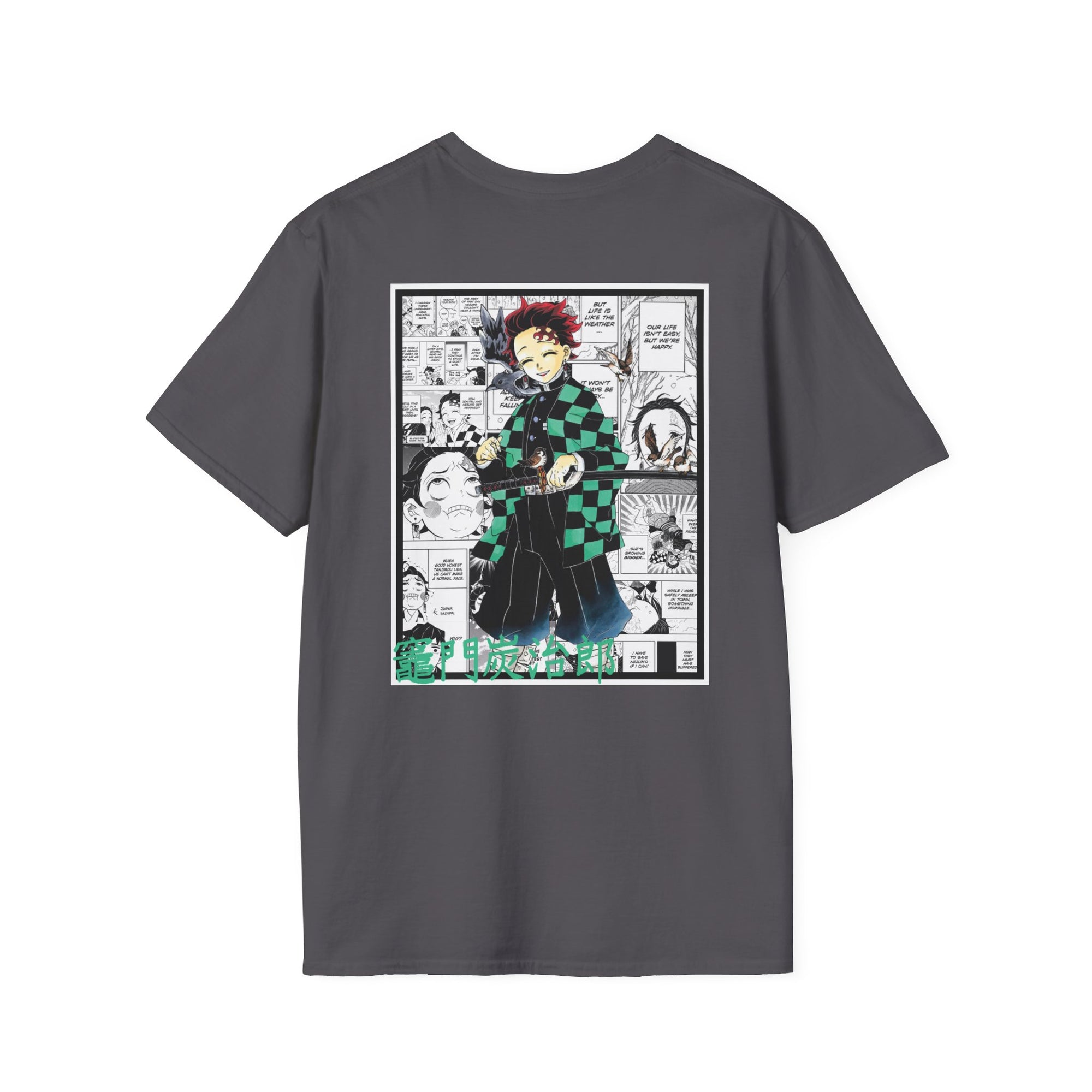 Camiseta informal Tanjiro Kamado (DEMON SLAYER)