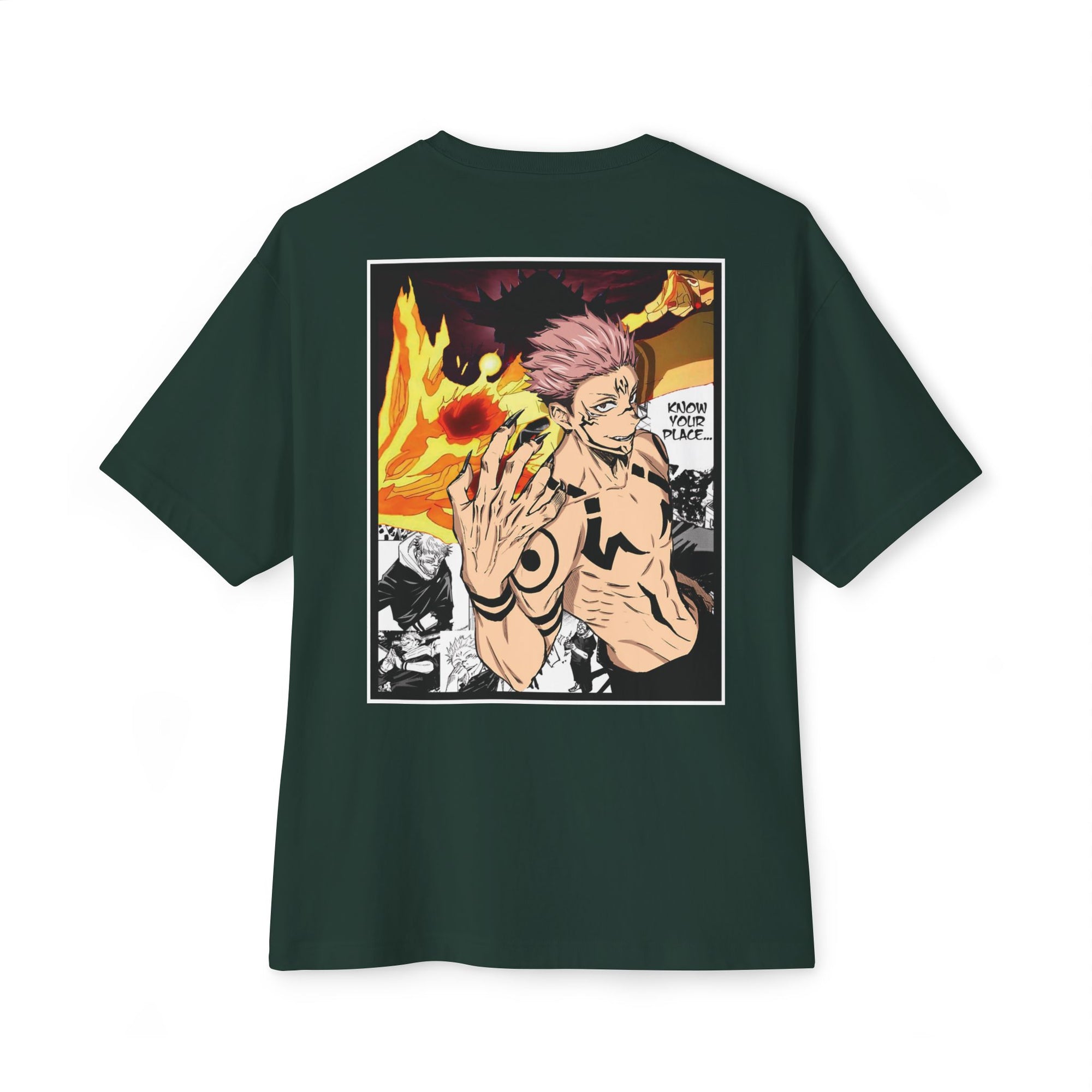 Camiseta extragrande de Ryomen Sukuna (JUJUTSU KAISEN)