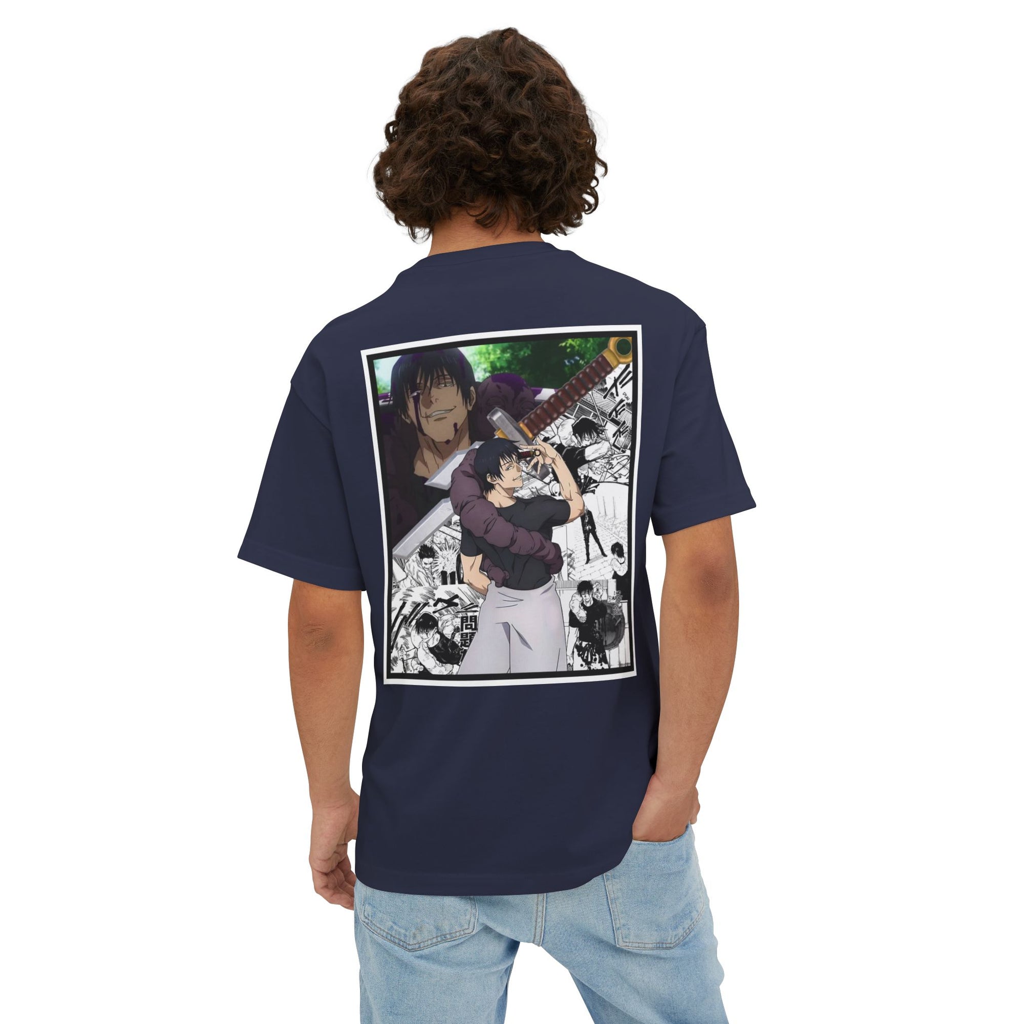 Camiseta extragrande Toji Fushiguro (JUJUTSU KAISEN)
