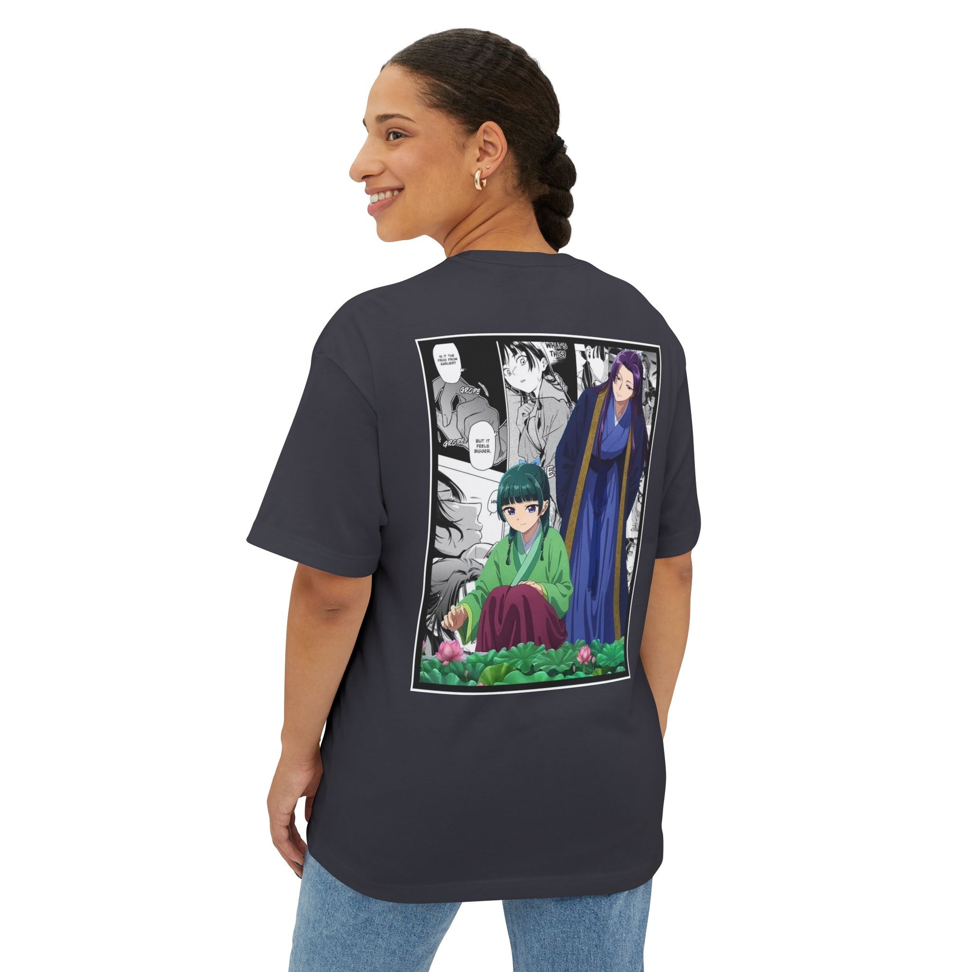 Jinshi and Maomao (The Apothecary Diaries) Premium Oversized Tee