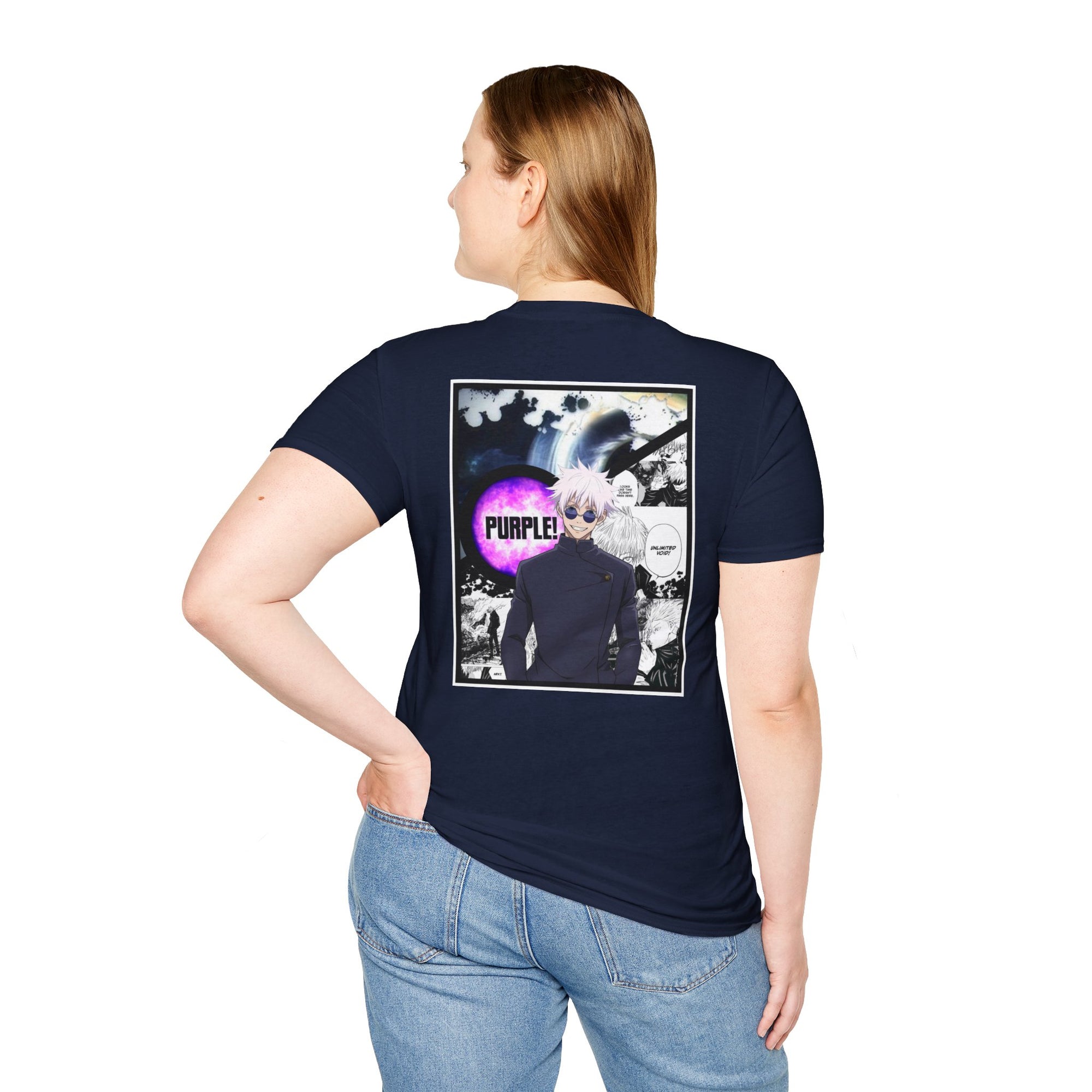 Camiseta informal Satoru Gojo (JUJUTSU KAISEN)