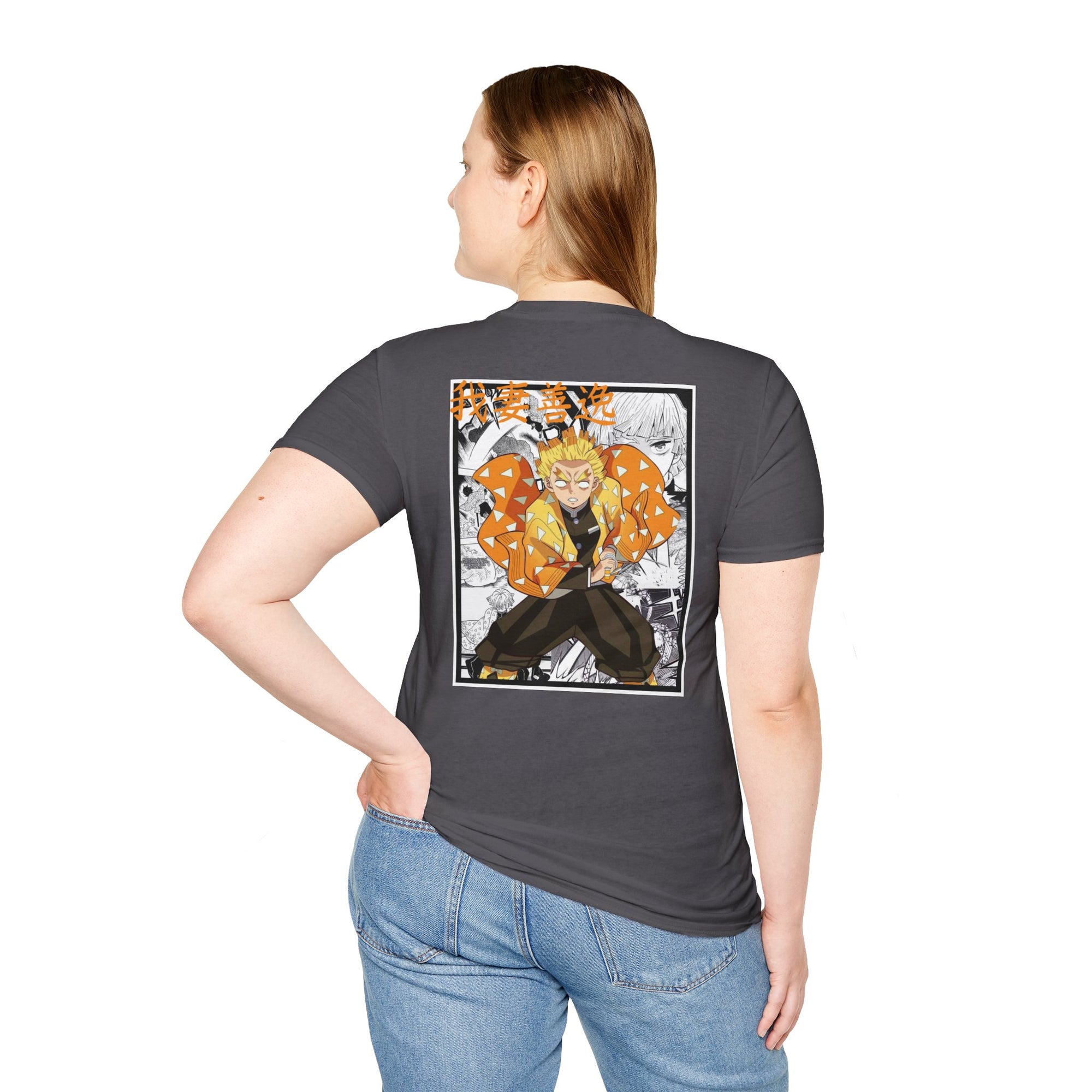 Camiseta informal Zenitsu Agatsuma (DEMON SLAYER)