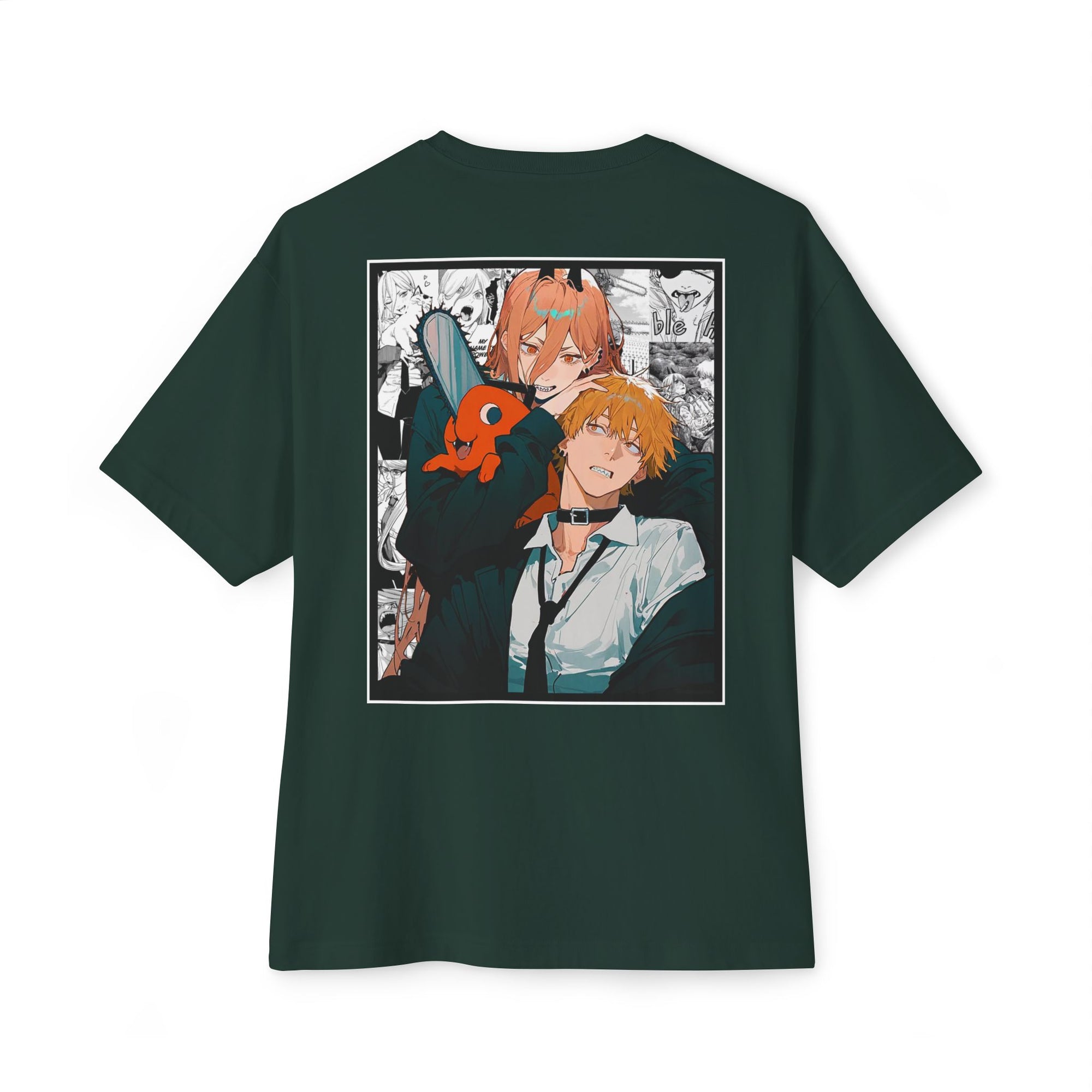 Denji & Power (Chainsaw Man) Premium Oversized Tee