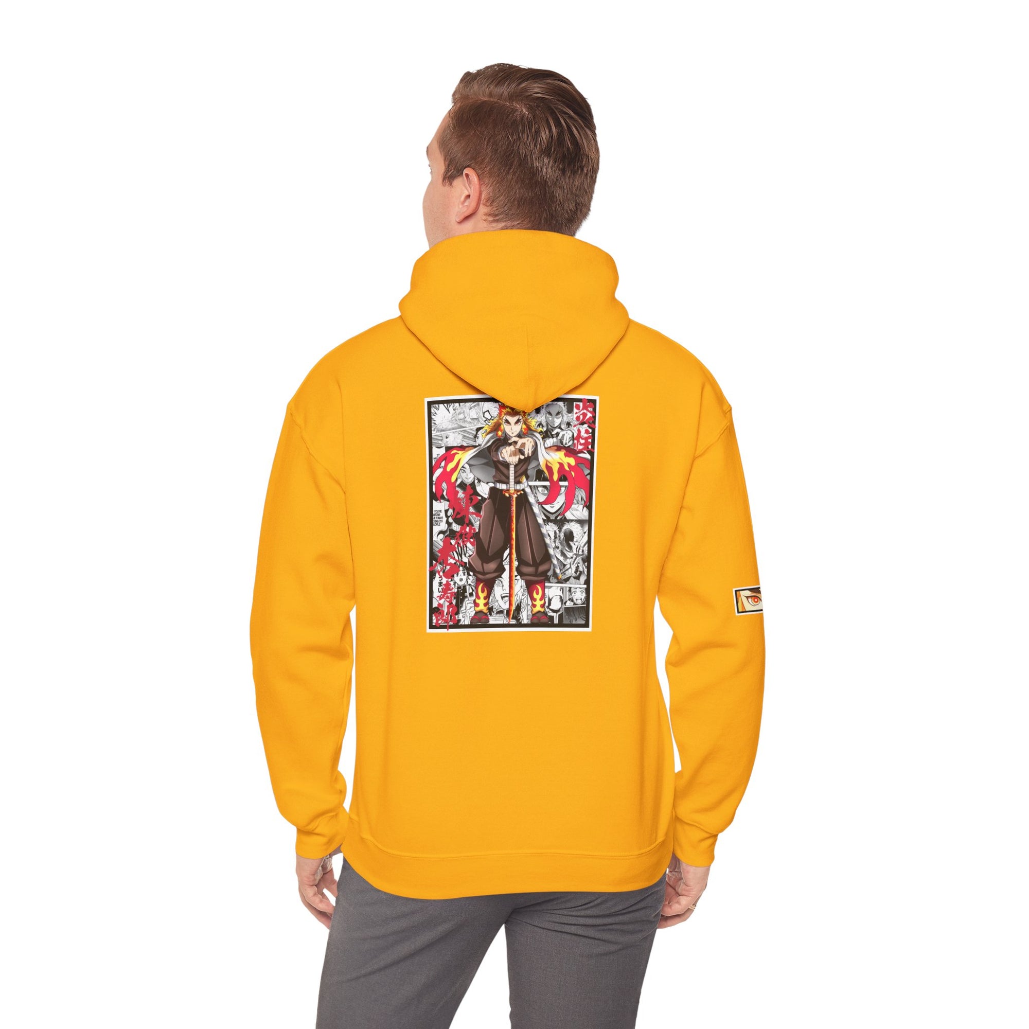 Kyojuro Rengoku (DEMON SLAYER) Sudadera con capucha