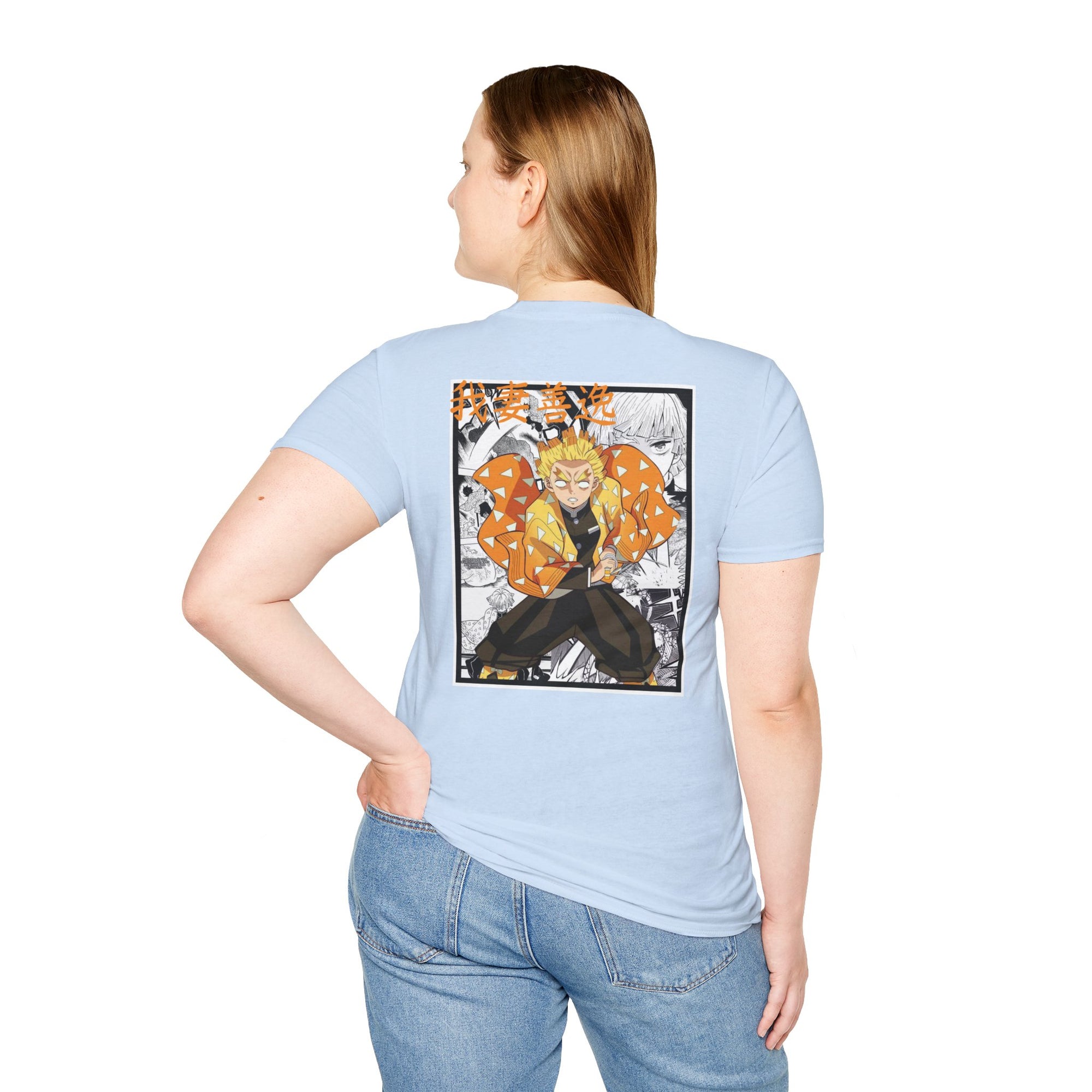 Camiseta informal Zenitsu Agatsuma (DEMON SLAYER)