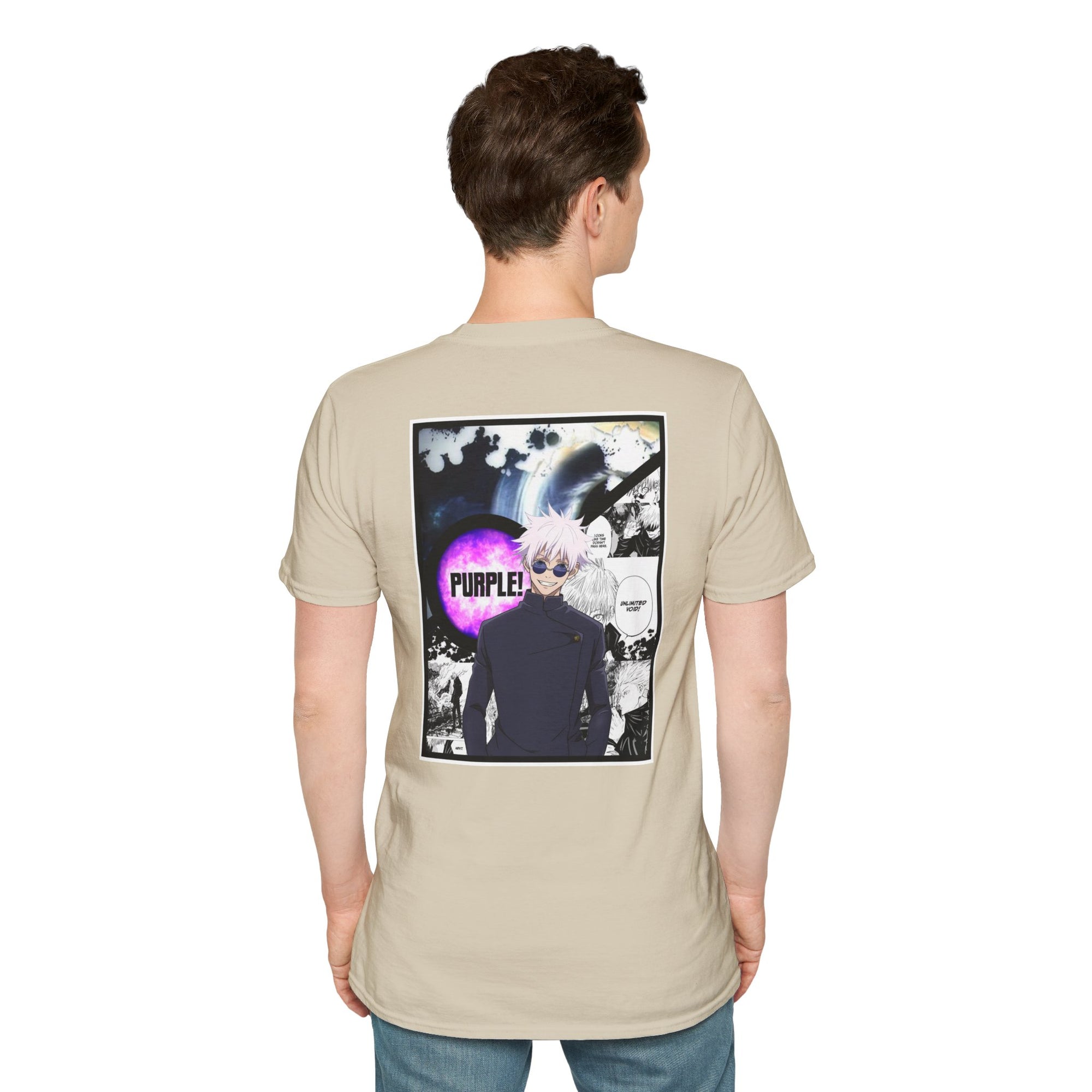 Camiseta informal Satoru Gojo (JUJUTSU KAISEN)