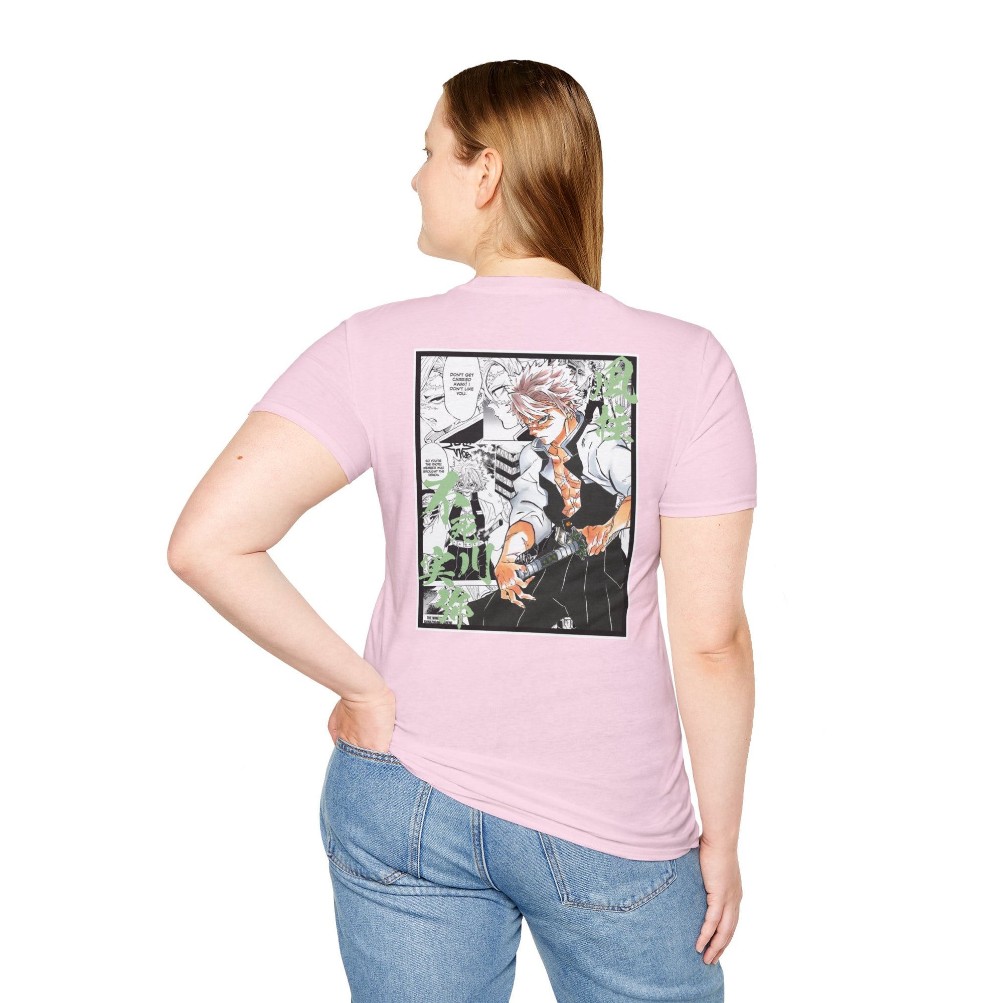 Camiseta informal Sanemi Shinazugawa (DEMON SLAYER)