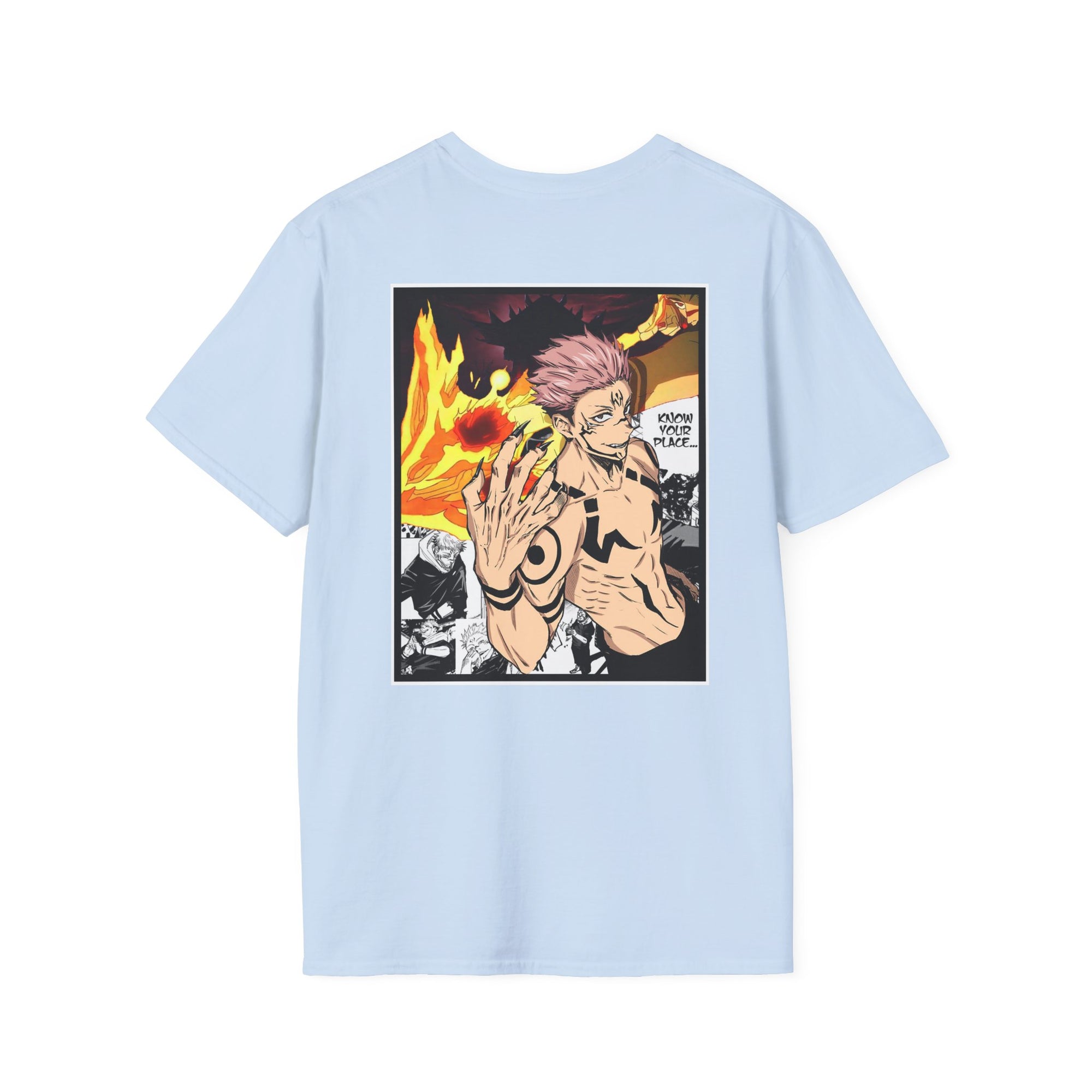 Camiseta informal Ryomen Sukuna (JUJUTSU KAISEN)