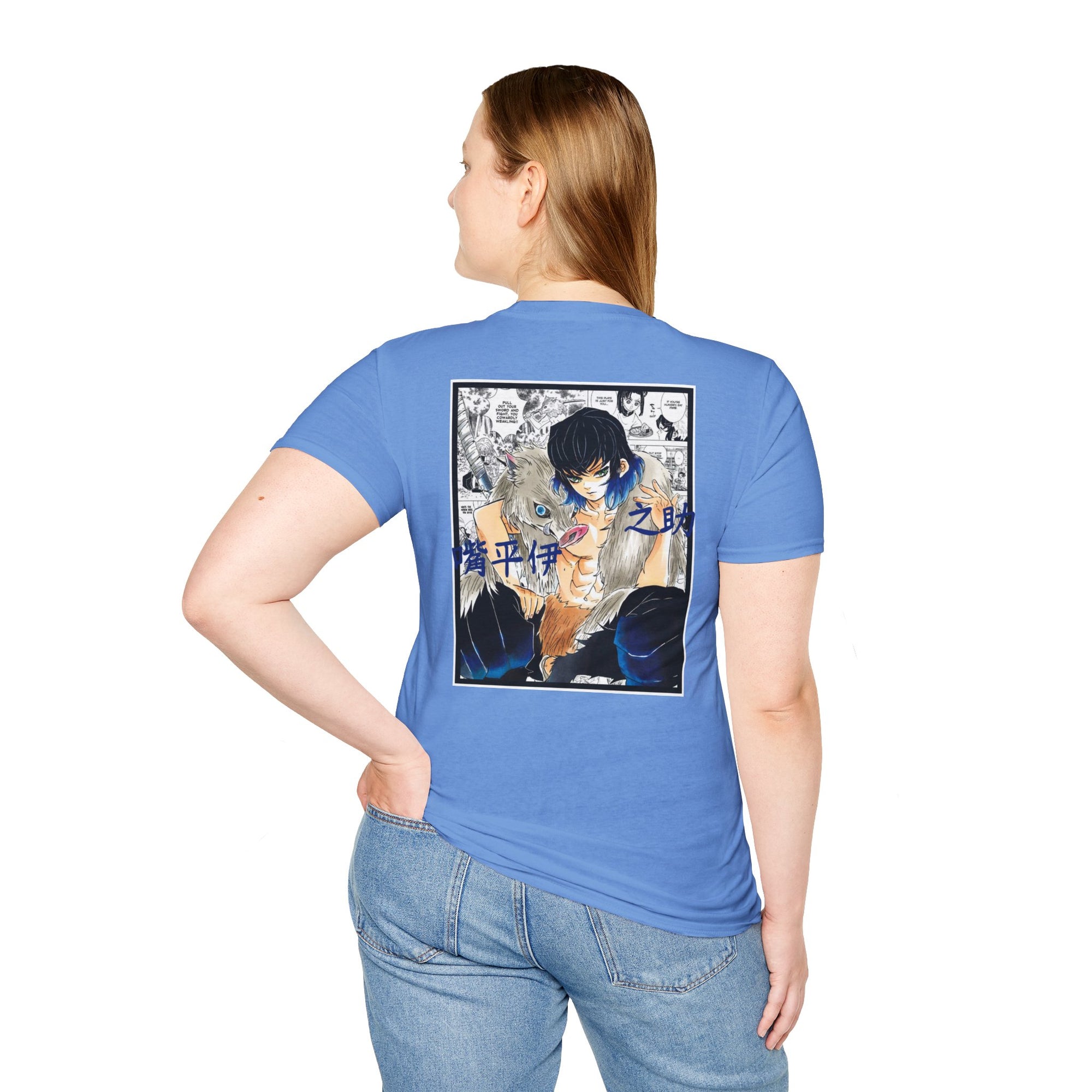 Camiseta informal Inosuke Hashibira (DEMON SLAYER)