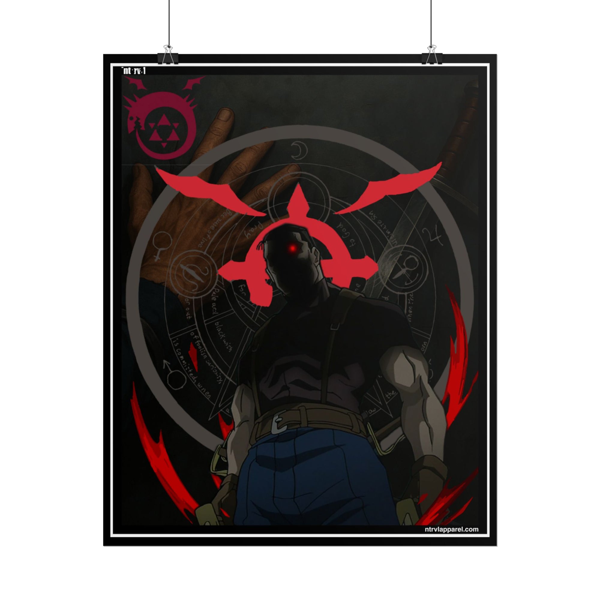 King Bradley (Fullmetal) Poster