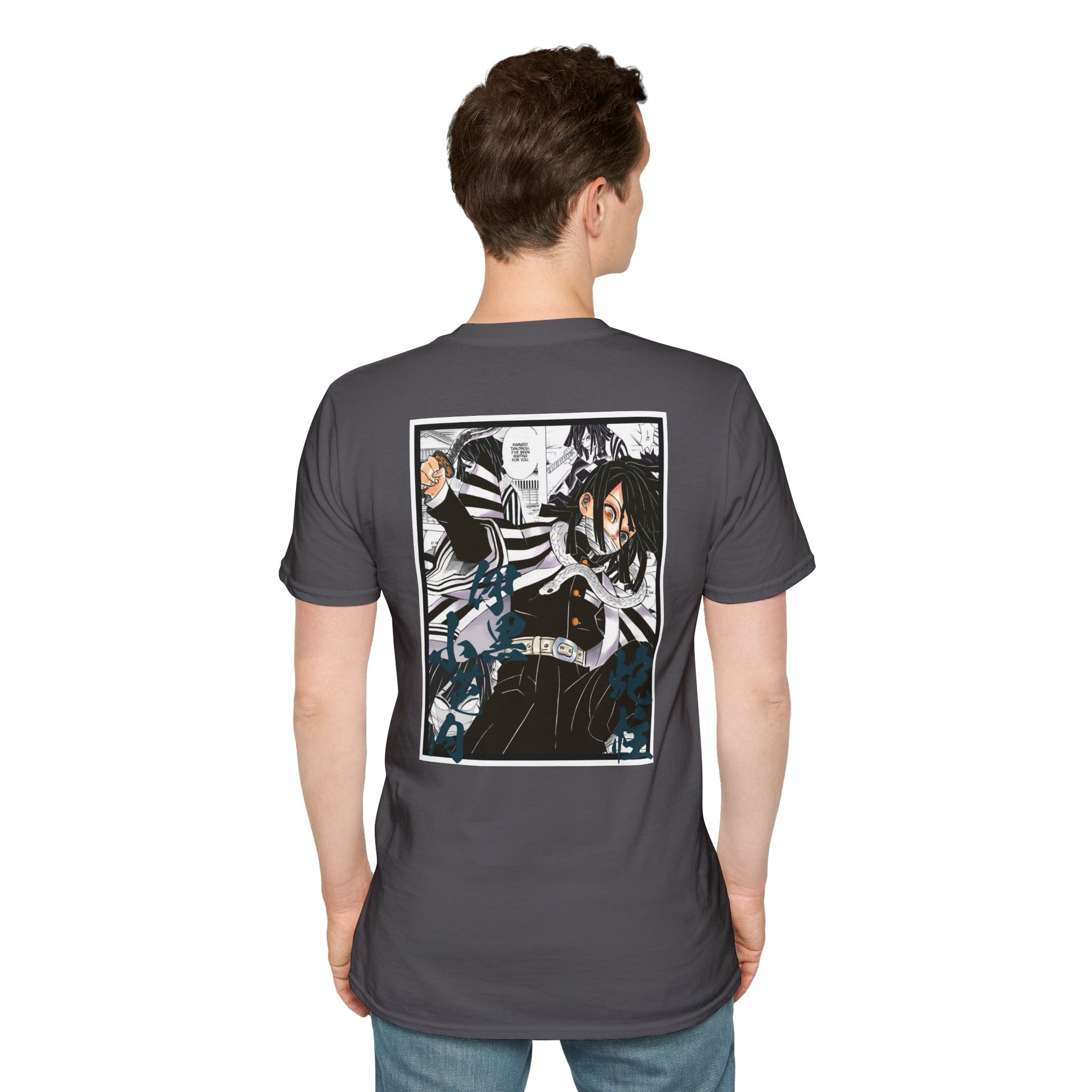 Camiseta informal Obanai Iguro (DEMON SLAYER)