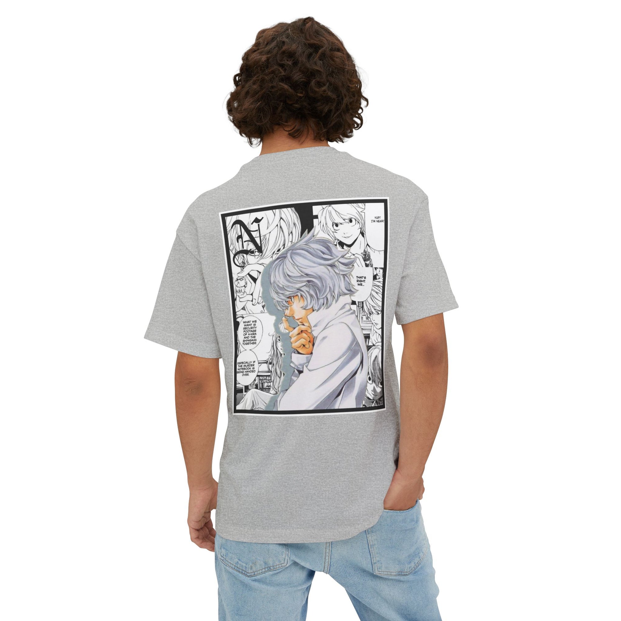 N. (DEATH NOTE) Premium Oversized Tee