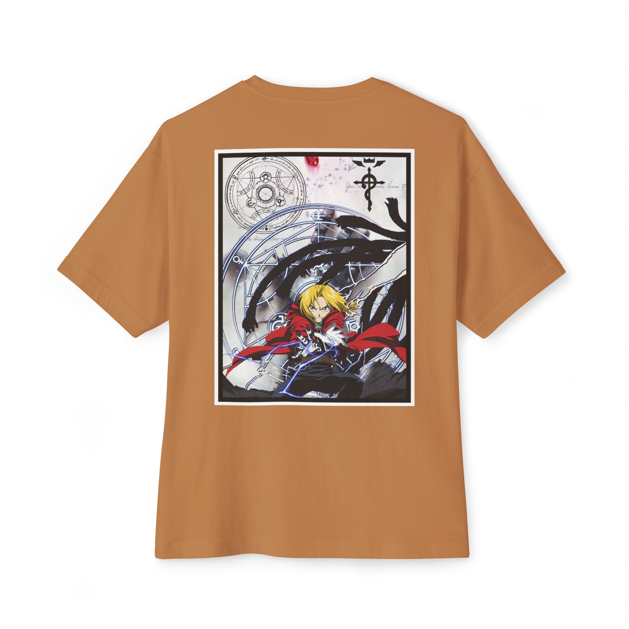 Camiseta extragrande de Edward Elric (FULLMETAL)