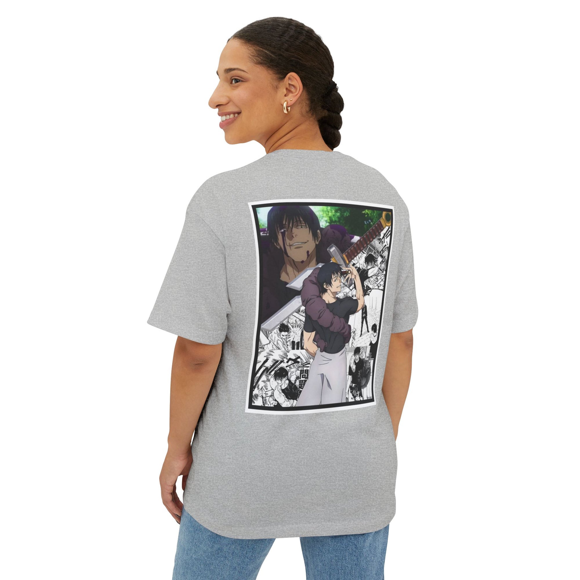 Camiseta extragrande Toji Fushiguro (JUJUTSU KAISEN)
