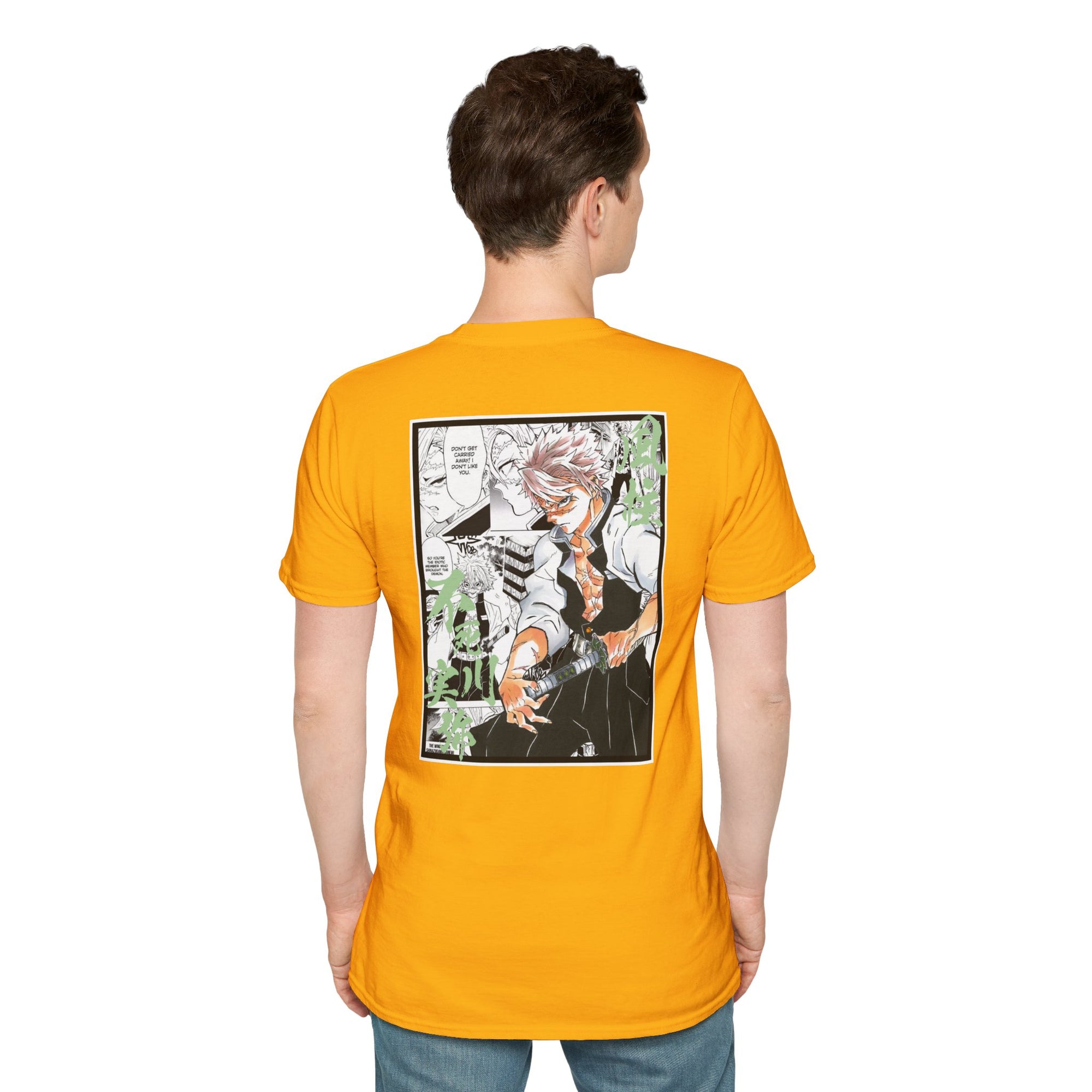 Camiseta informal Sanemi Shinazugawa (DEMON SLAYER)