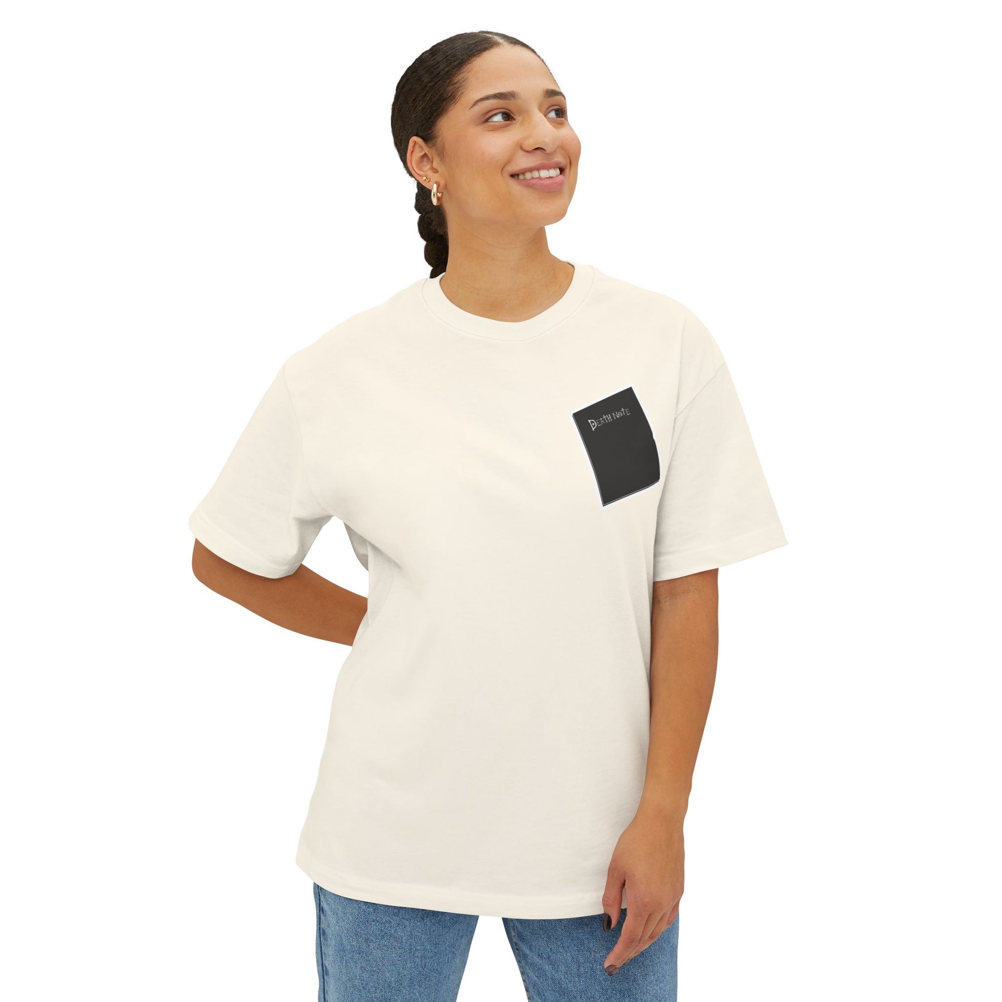 Camiseta extragrande de Light Yagami (DEATH NOTE)