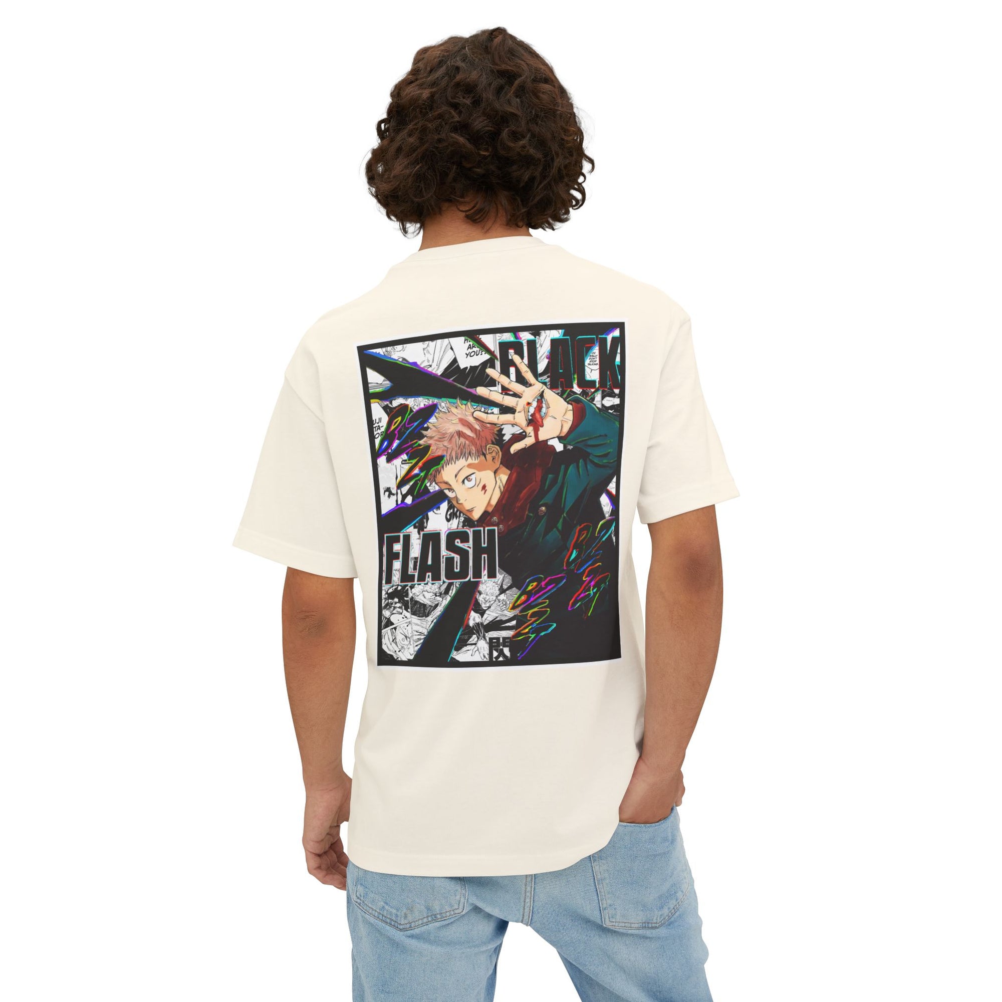 Camiseta extragrande Yuji Itadori (JUJUTSU KAISEN)