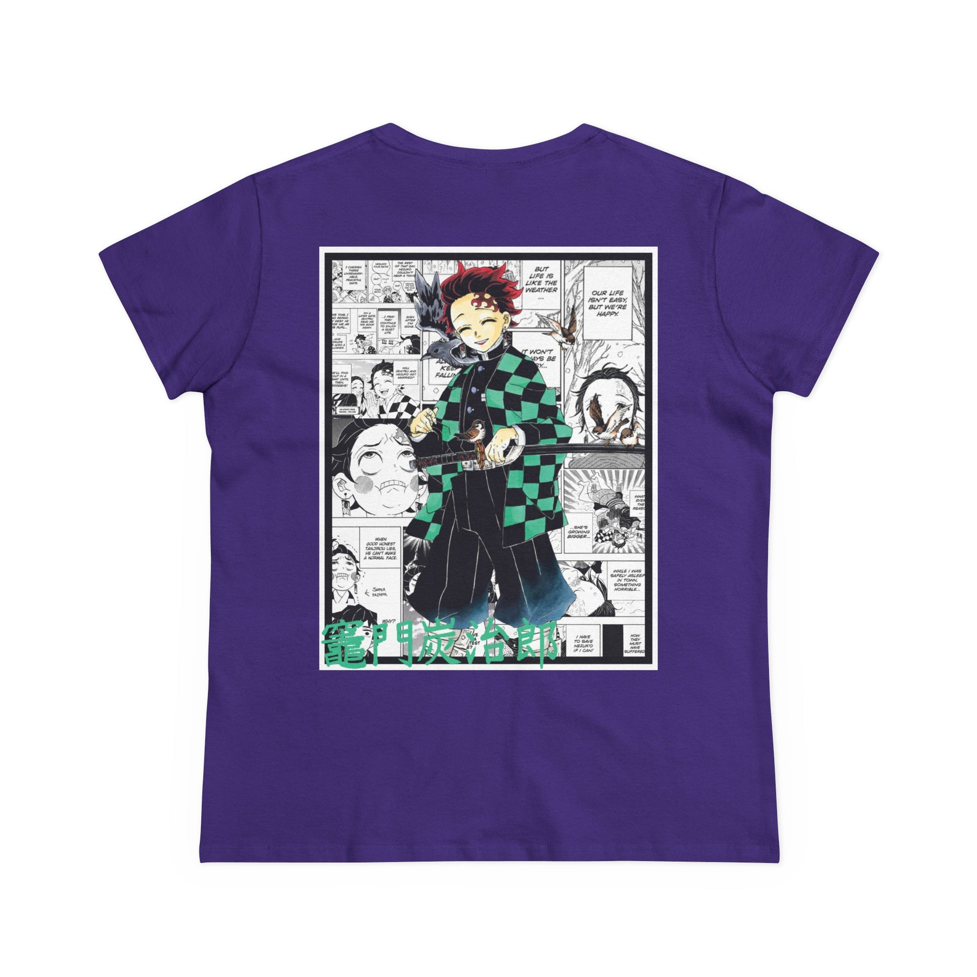 Camiseta de mujer de Tanjiro Kamado (DEMON SLAYER)