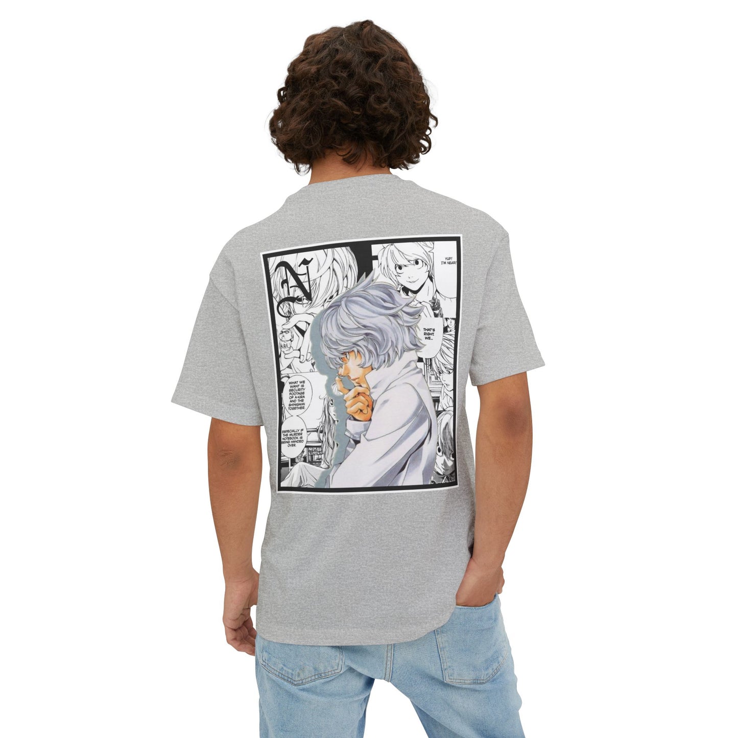 N. (DEATH NOTE) Oversized Tee