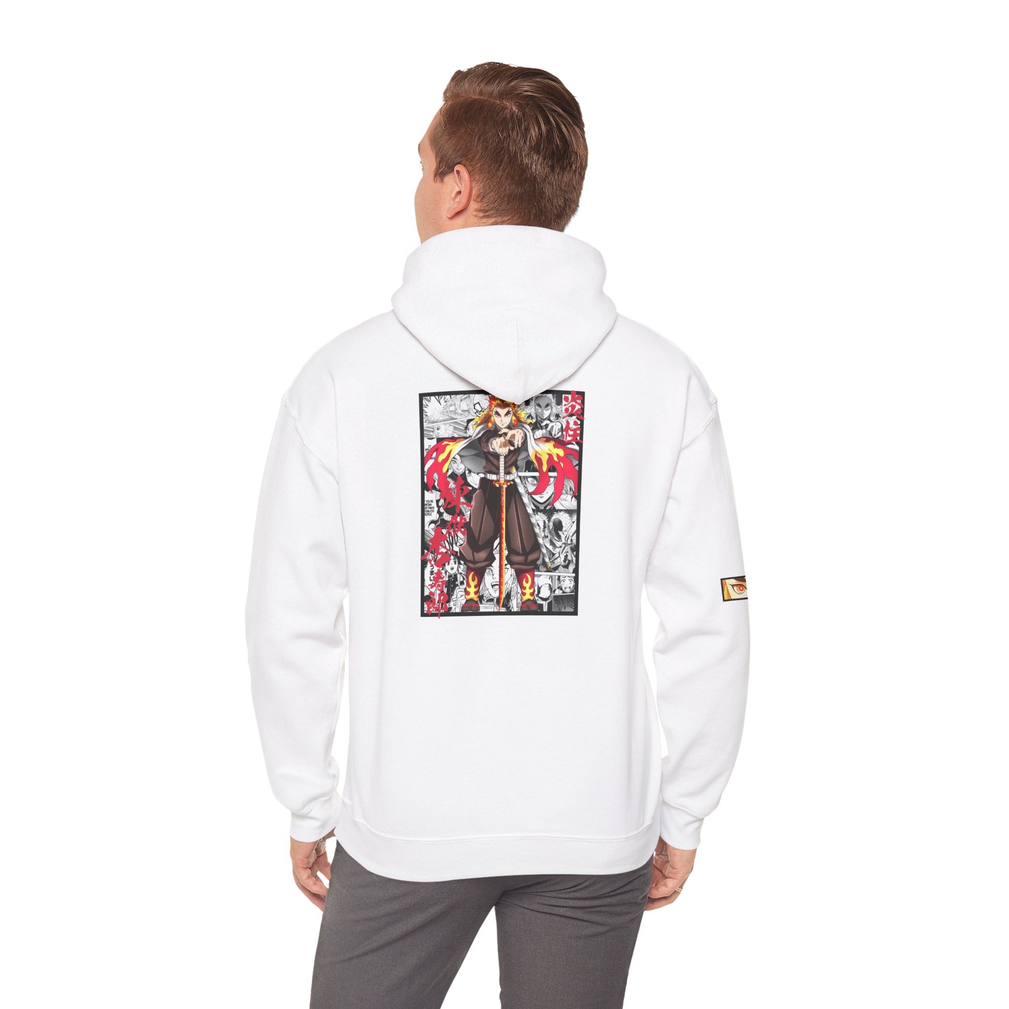 Kyojuro Rengoku (DEMON SLAYER) Sudadera con capucha