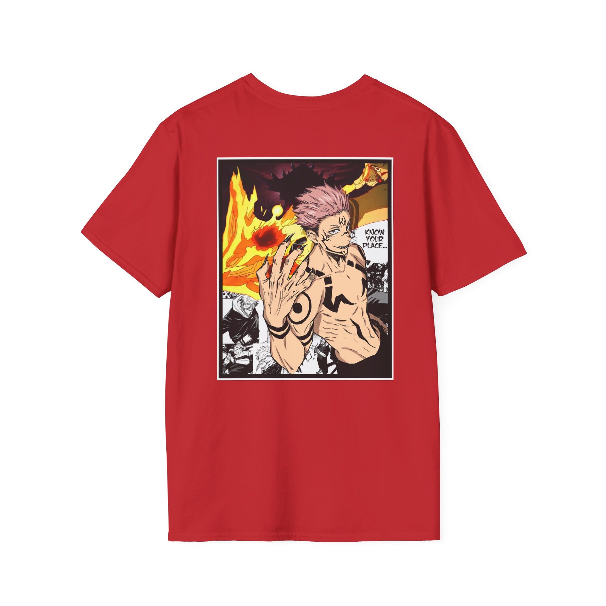 Camiseta informal Ryomen Sukuna (JUJUTSU KAISEN)