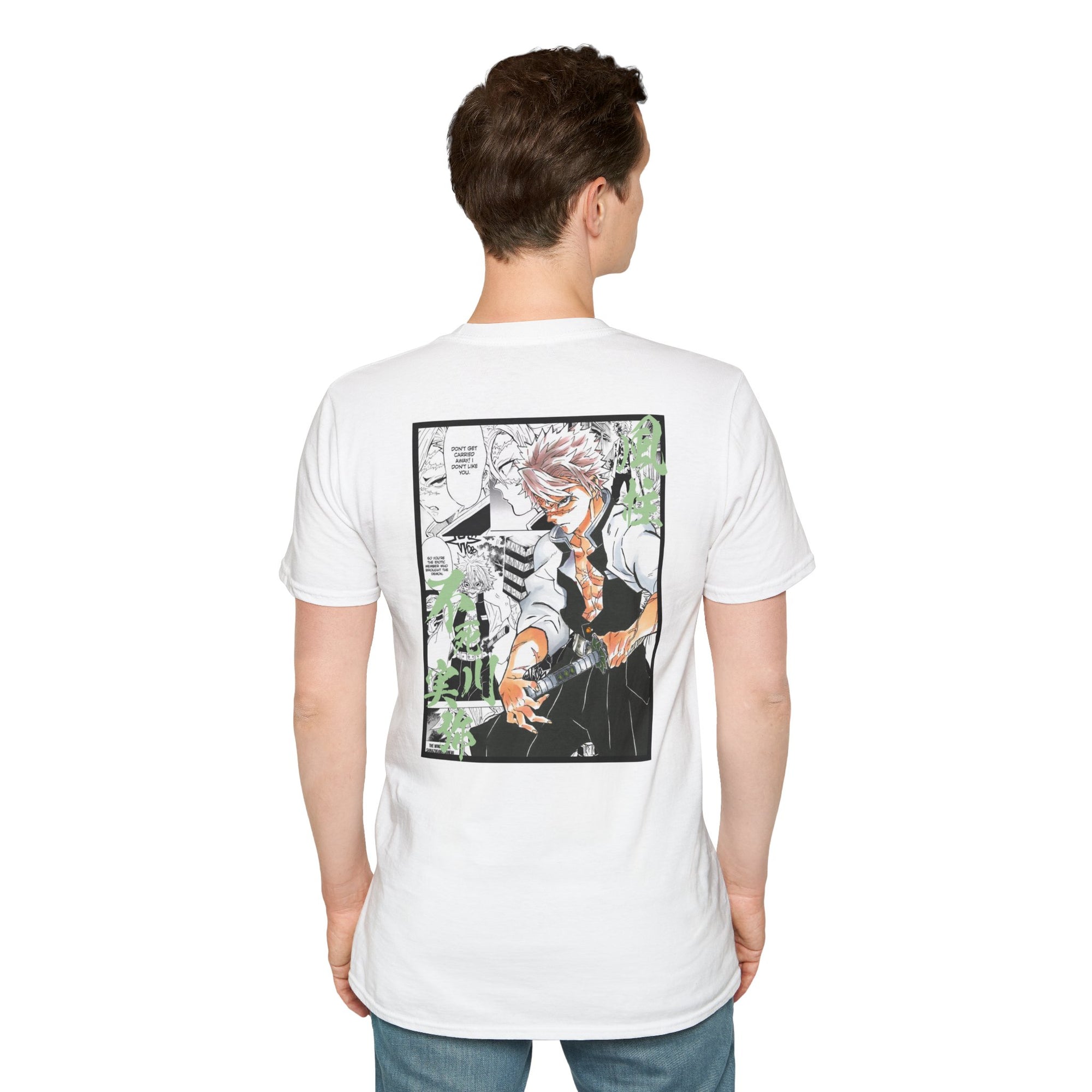 Camiseta informal Sanemi Shinazugawa (DEMON SLAYER)