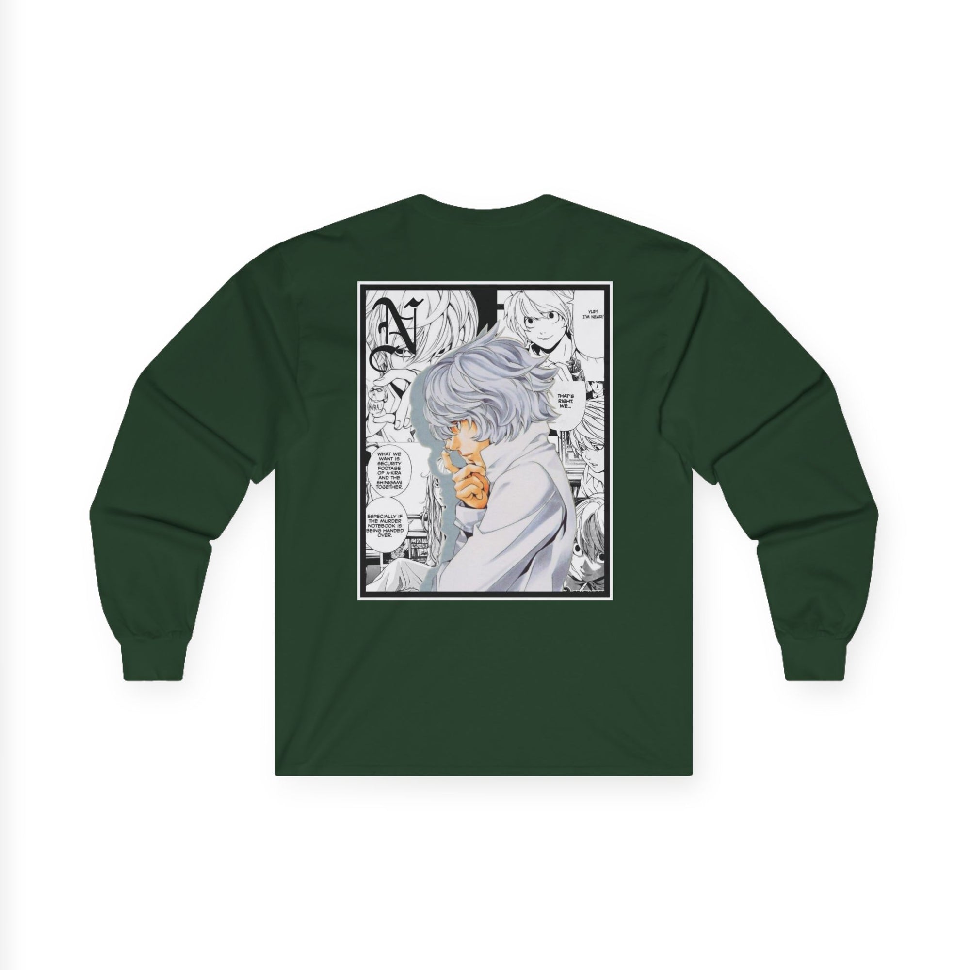 N. (DEATH NOTE) Long Sleeve