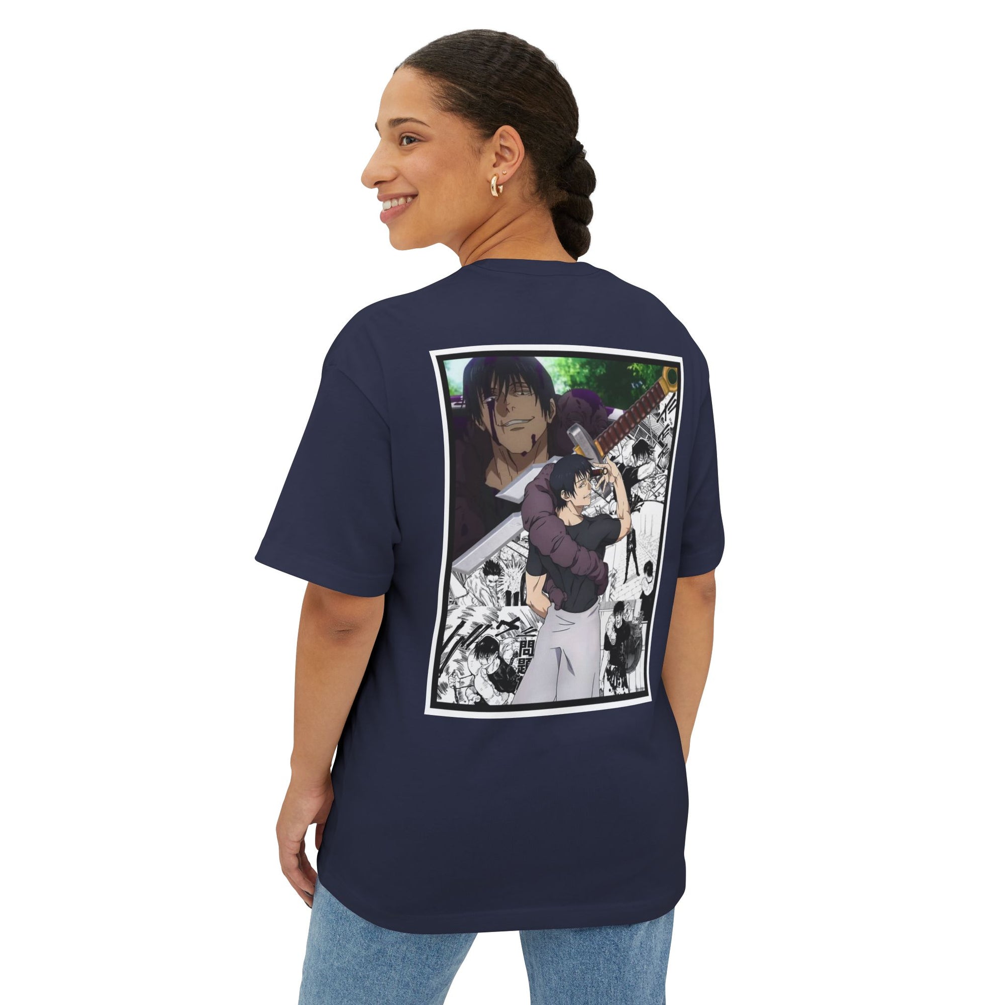 Camiseta extragrande Toji Fushiguro (JUJUTSU KAISEN)