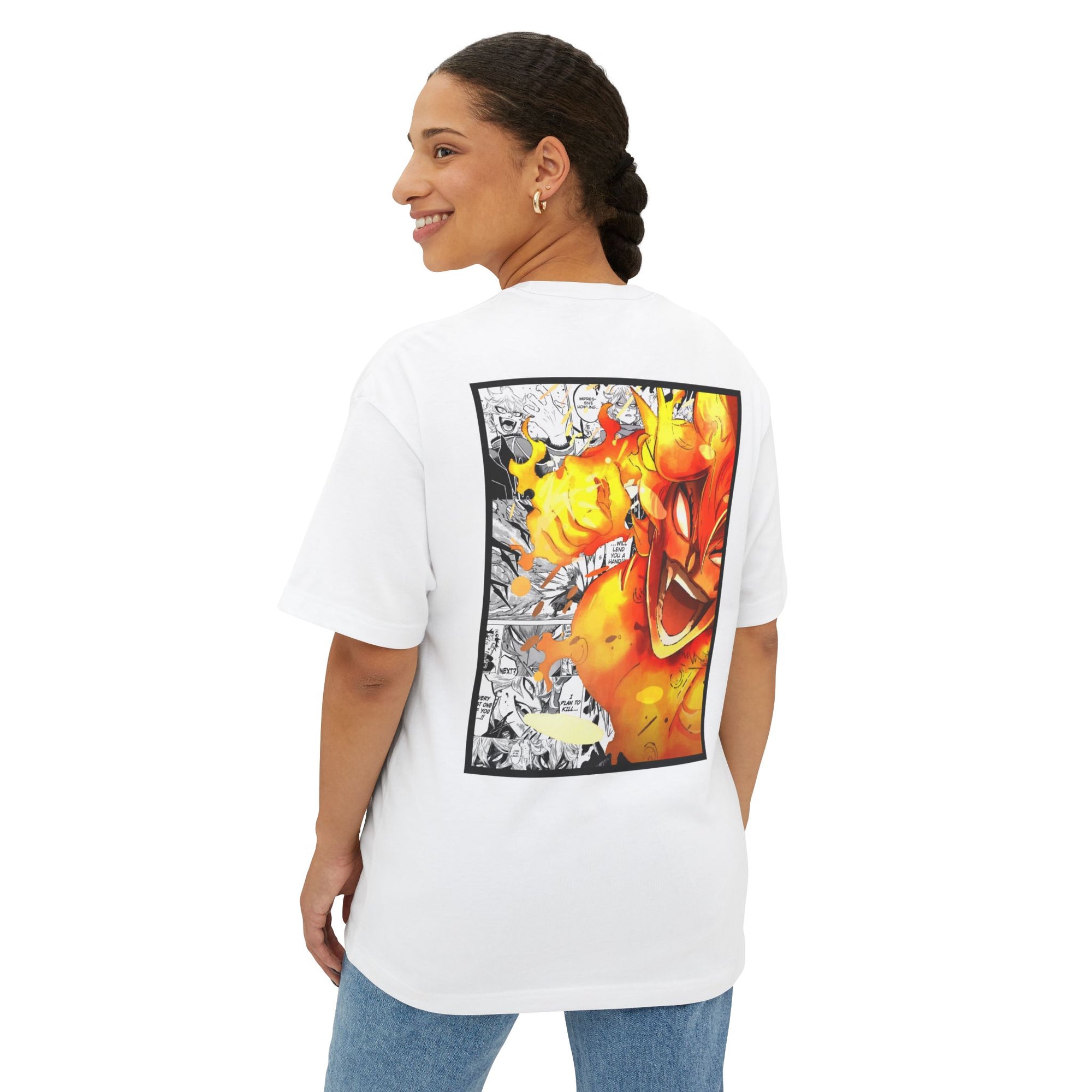 Mereoleona Vermillion (Black Clover) Premium Oversized Tee