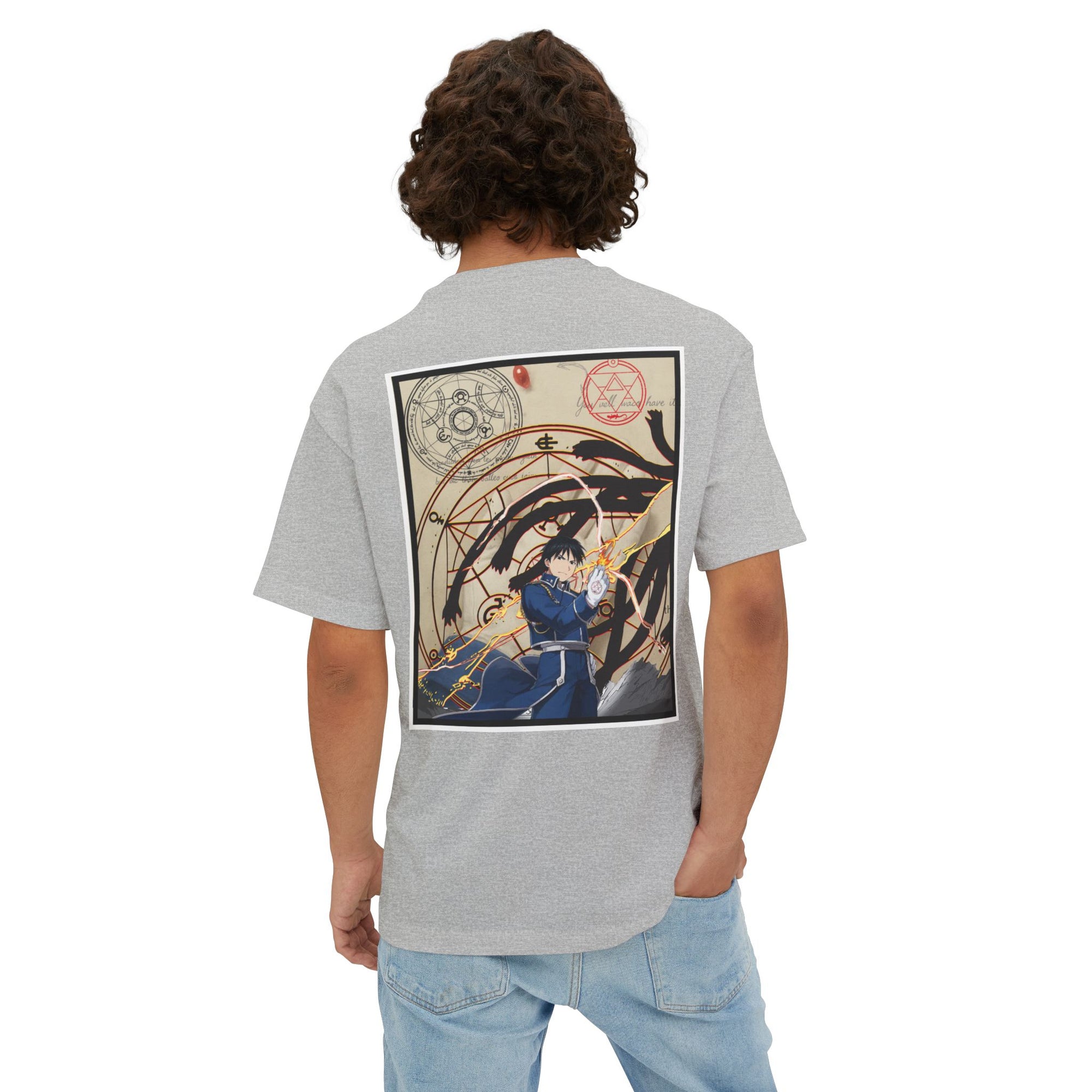 Roy Mustang (FULLMETAL) Premiun Oversized Tee