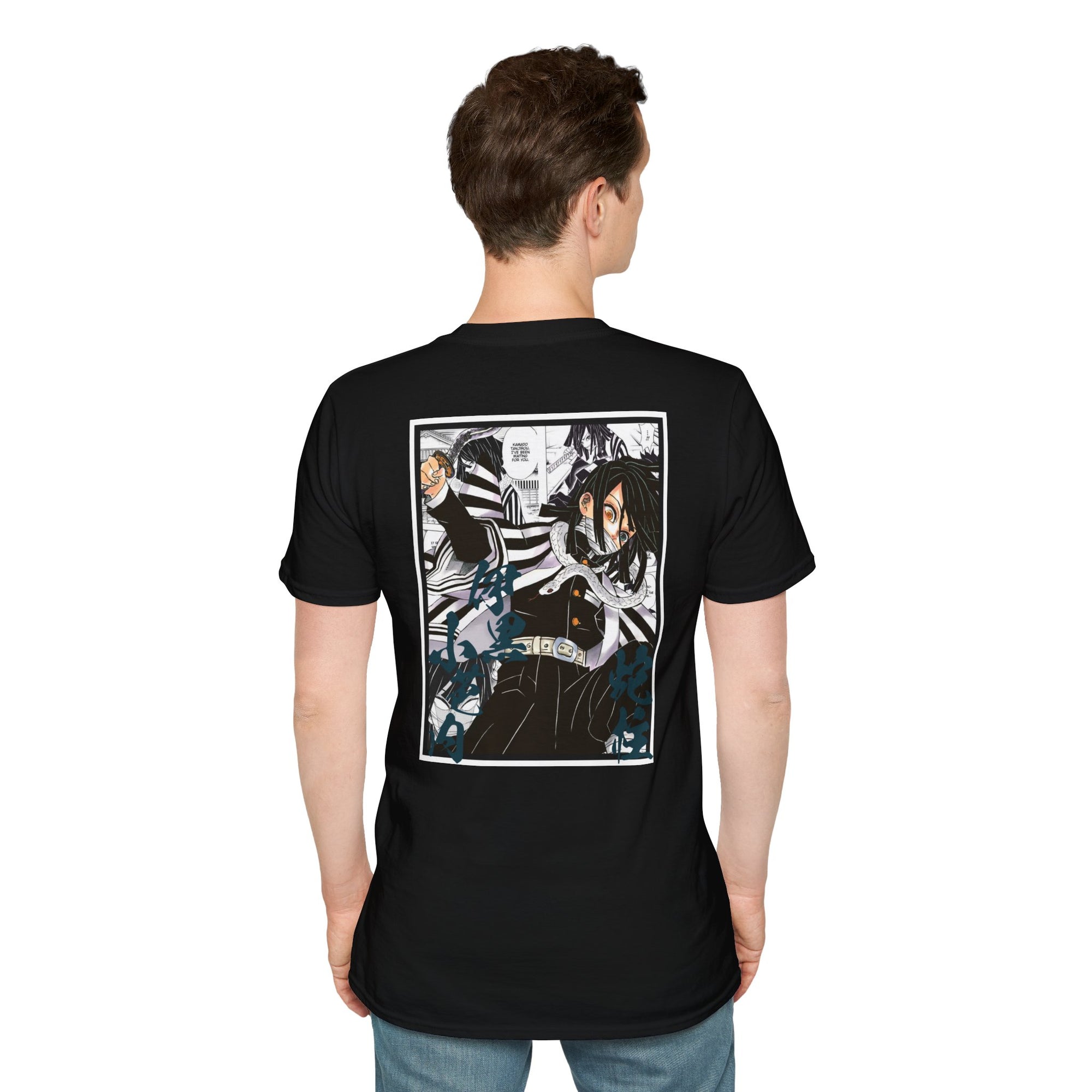 Camiseta informal Obanai Iguro (DEMON SLAYER)