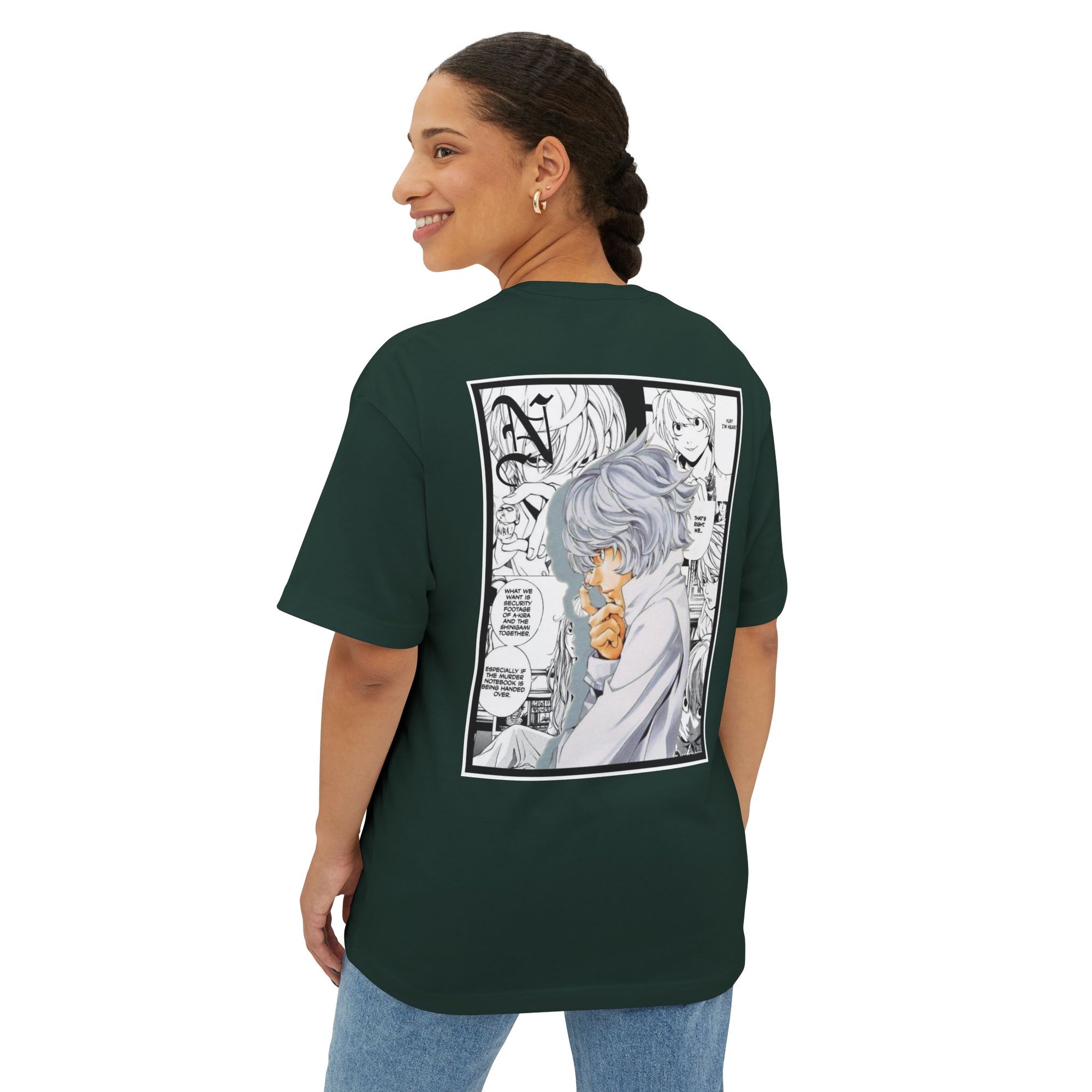 N. (DEATH NOTE) Premium Oversized Tee